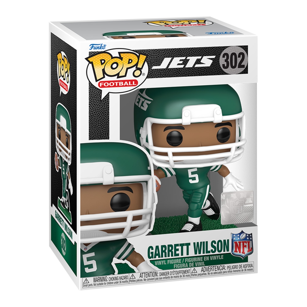 Funko POP! #302 Garrett Wilson New York Jets Vinyl NFL Figur