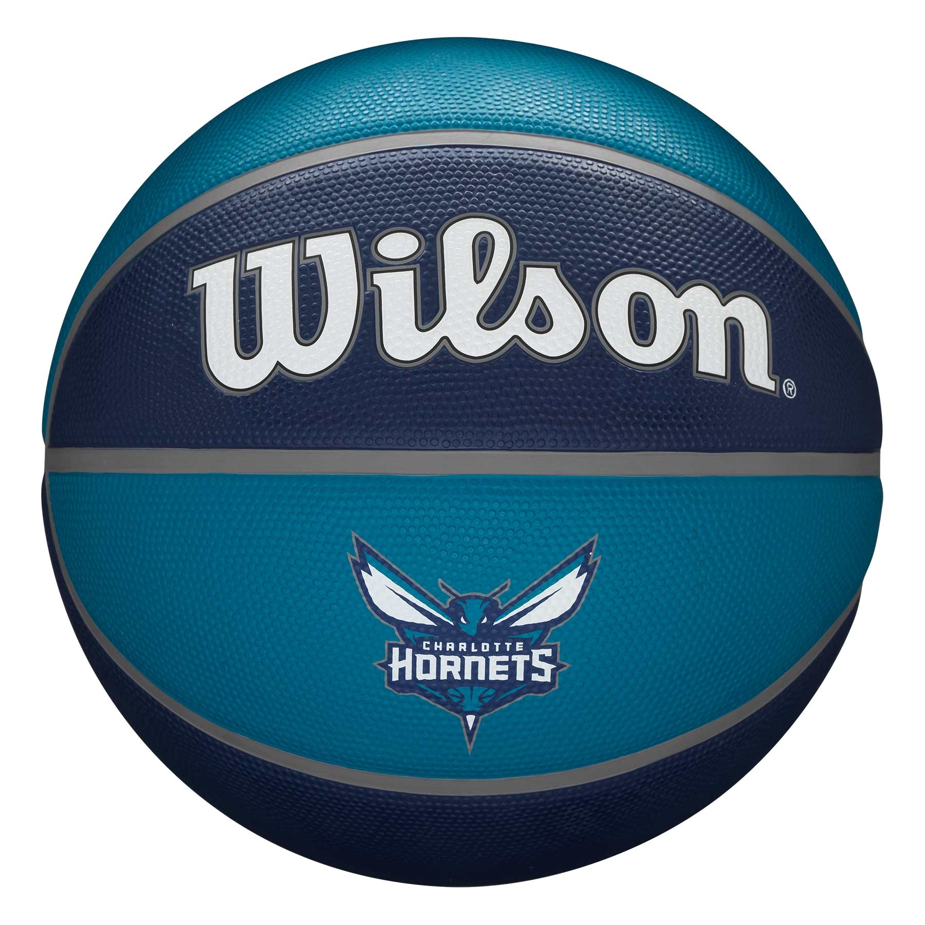 Charlotte Hornets Team Tribute Wilson NBA Basketball (Size 7)