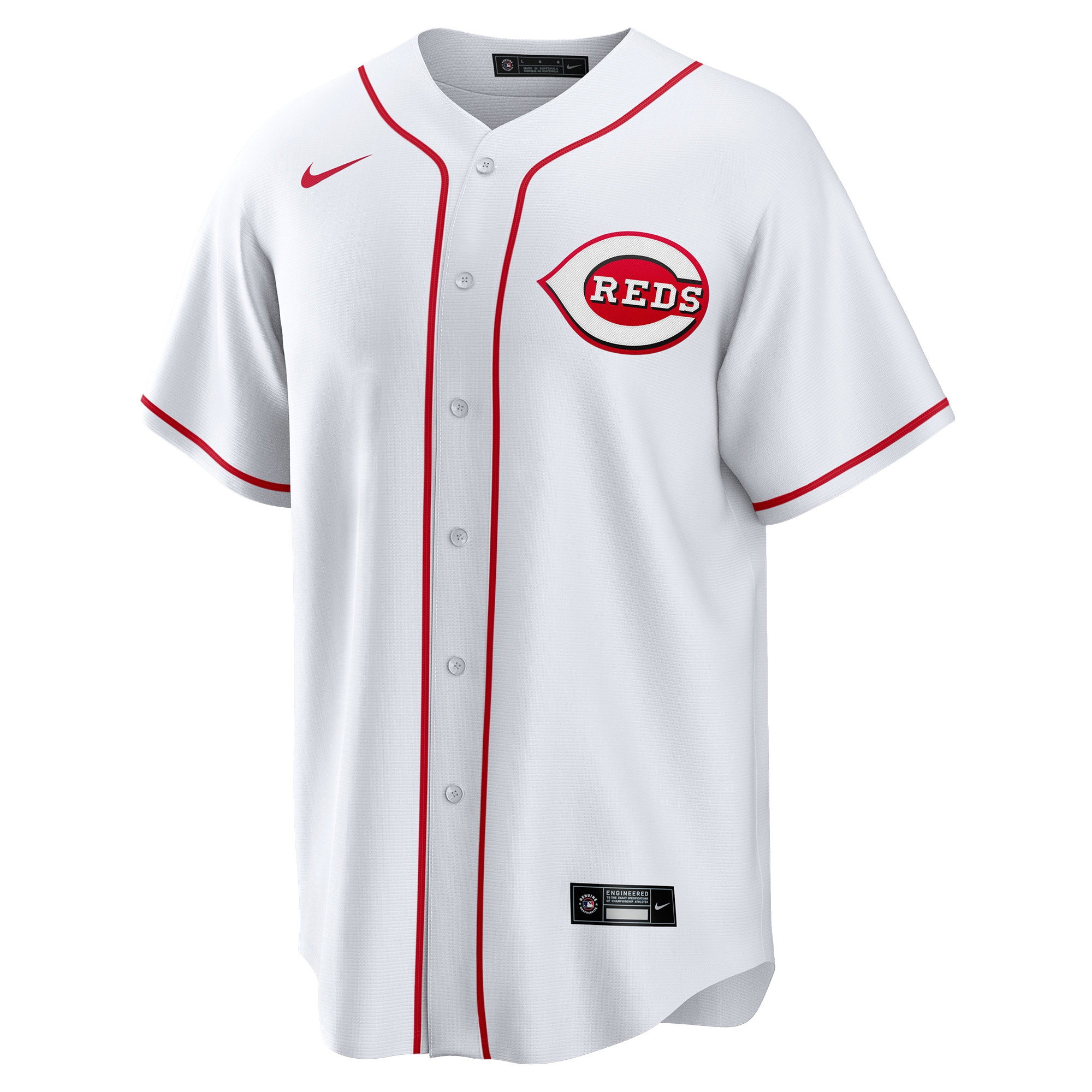 Cincinnati Reds Nike Replica MLB Home Trikot Weiß