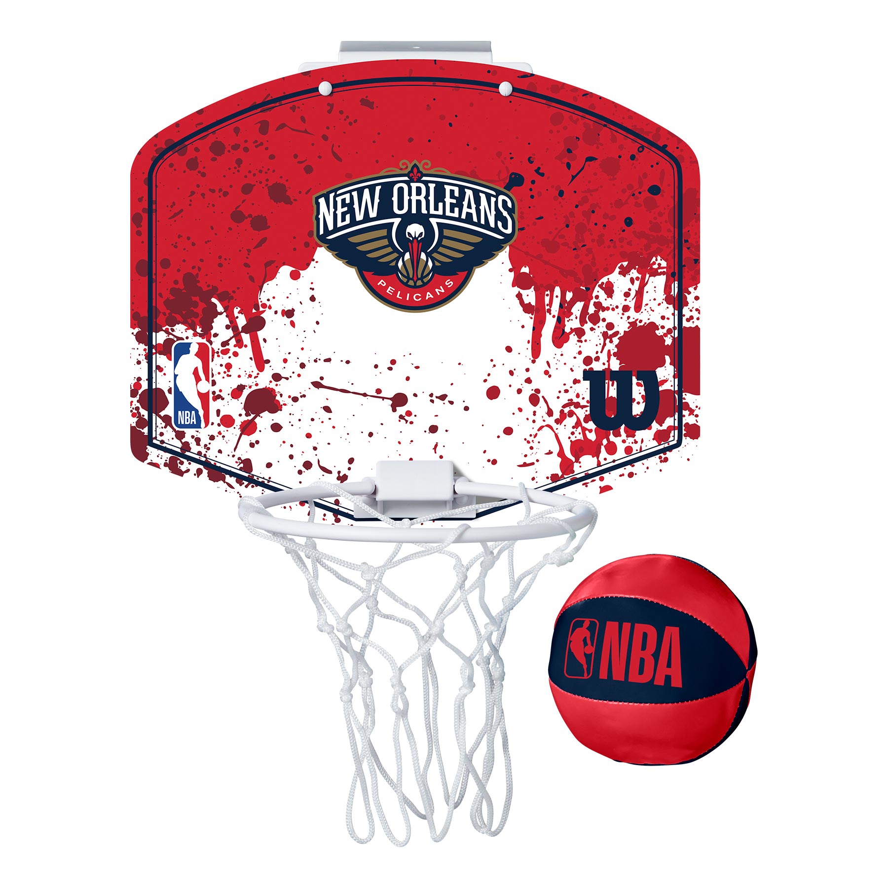 New Orleans Pelicans Wilson DRV NBA Mini Hoop Set