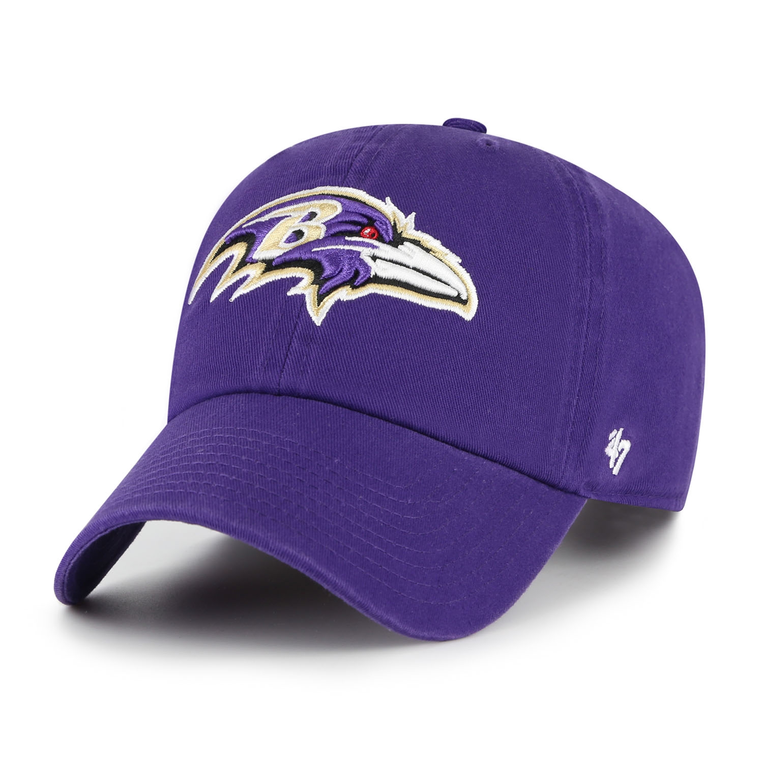 Baltimore Ravens '47 Clean Up Adjustable NFL Cap Lila