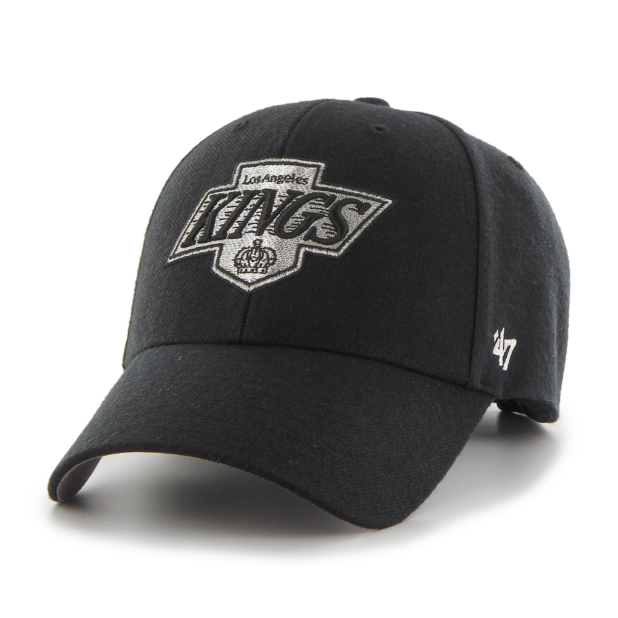 Los Angeles Kings 1988 Vintage '47 MVP Adjustable NHL Cap Schwarz