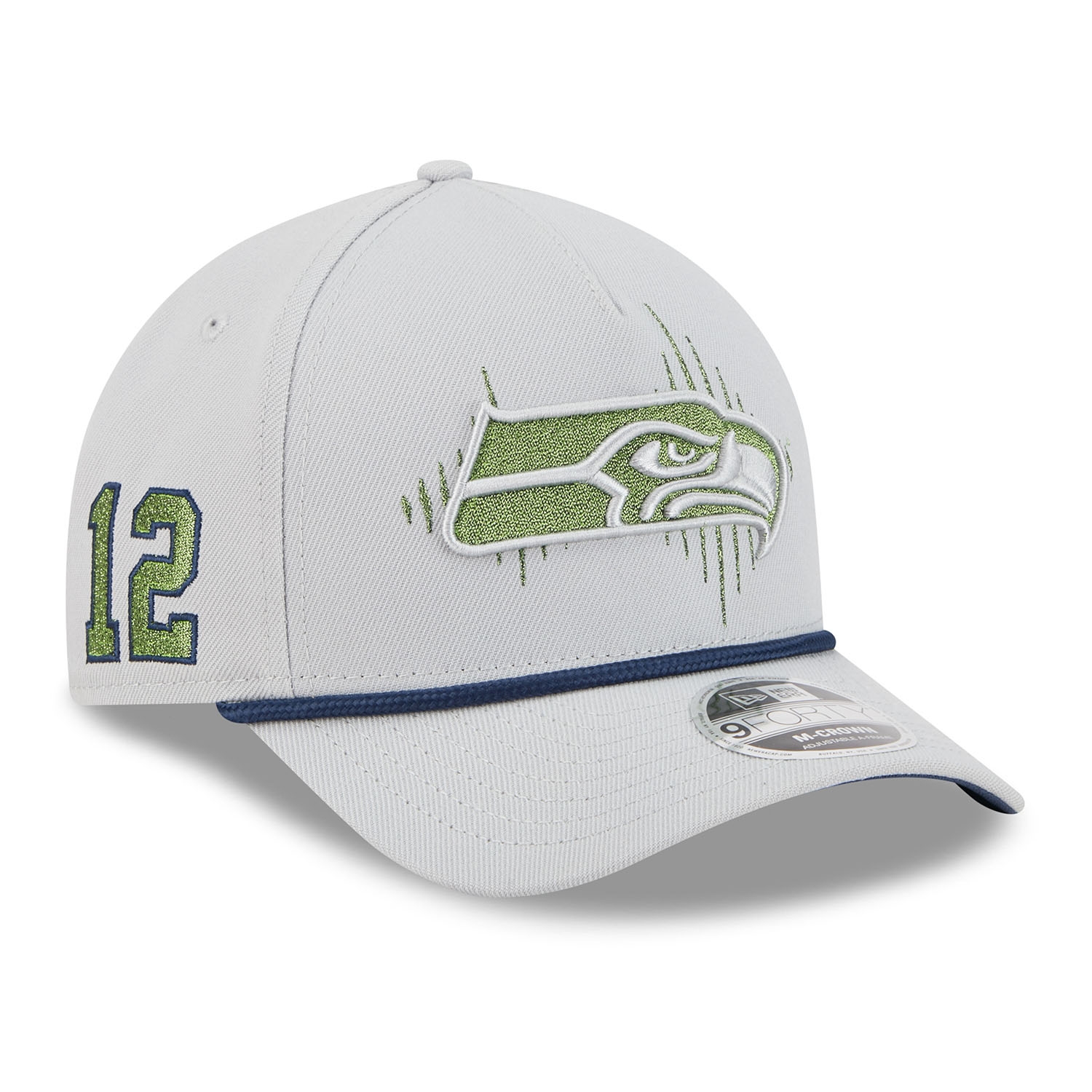 Seattle Seahawks 2025 Rivalries 9FORTY M-Crown Snapback Cap Grau
