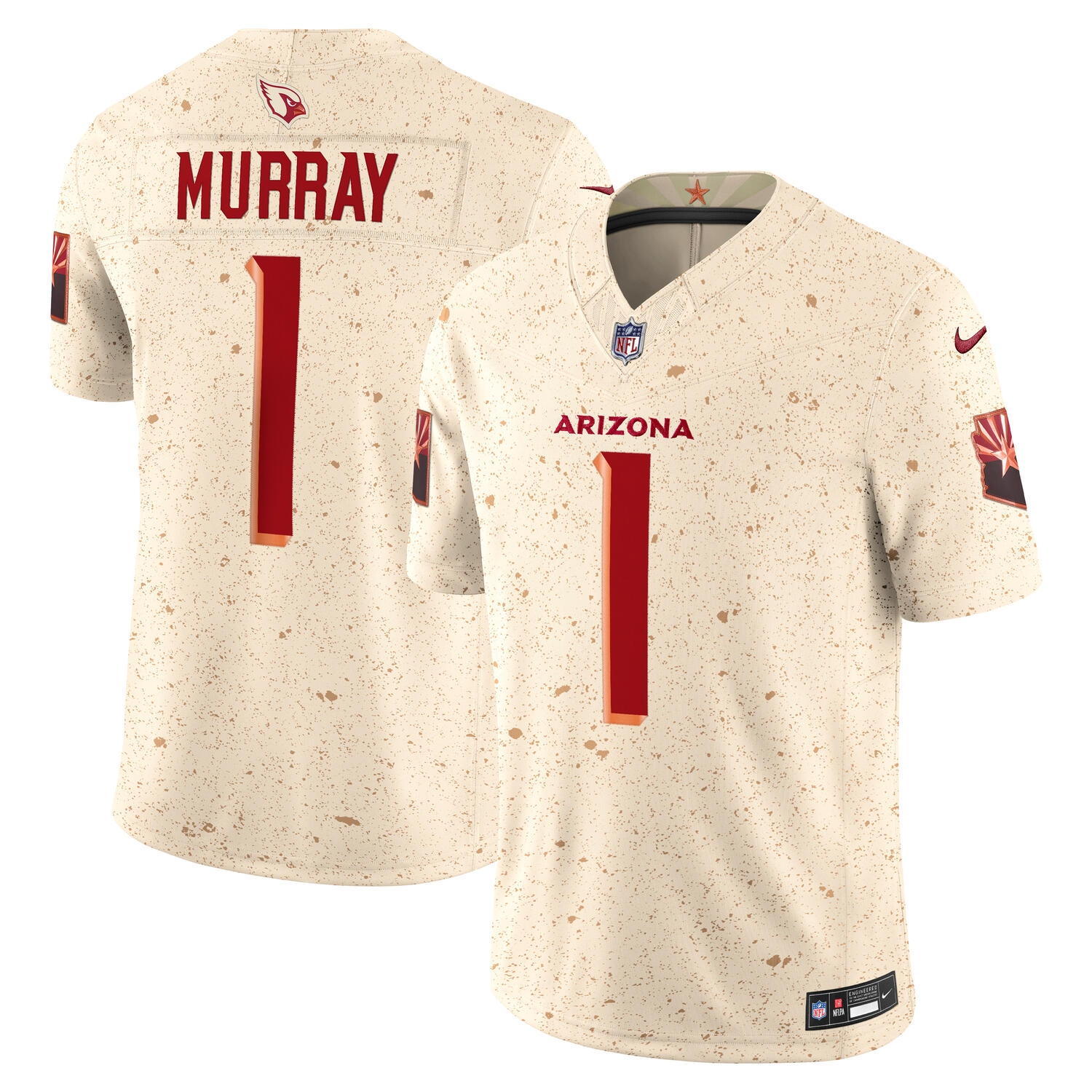 Kyler Murray #1 Arizona Cardinals 2025 Rivalries Limited NFL Jersey Natural