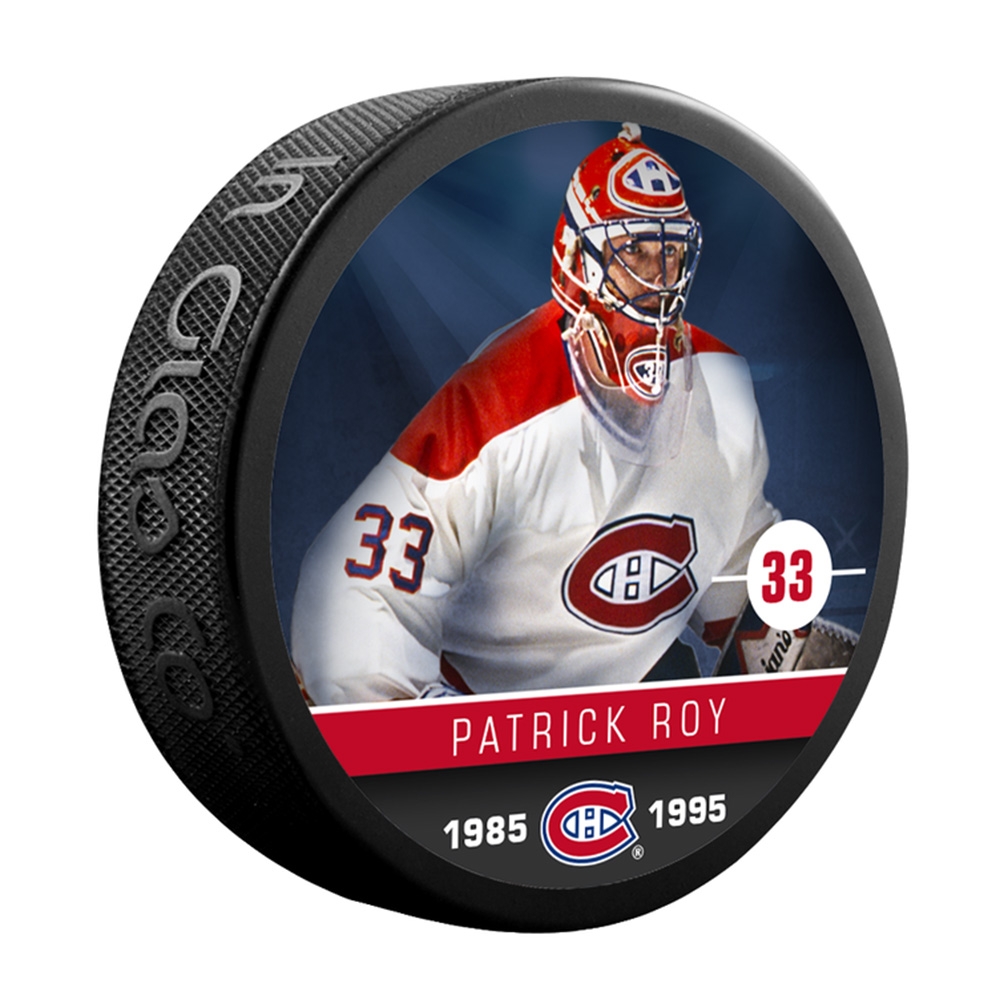 Patrick Roy Montreal Canadiens Alumni NHL Puck