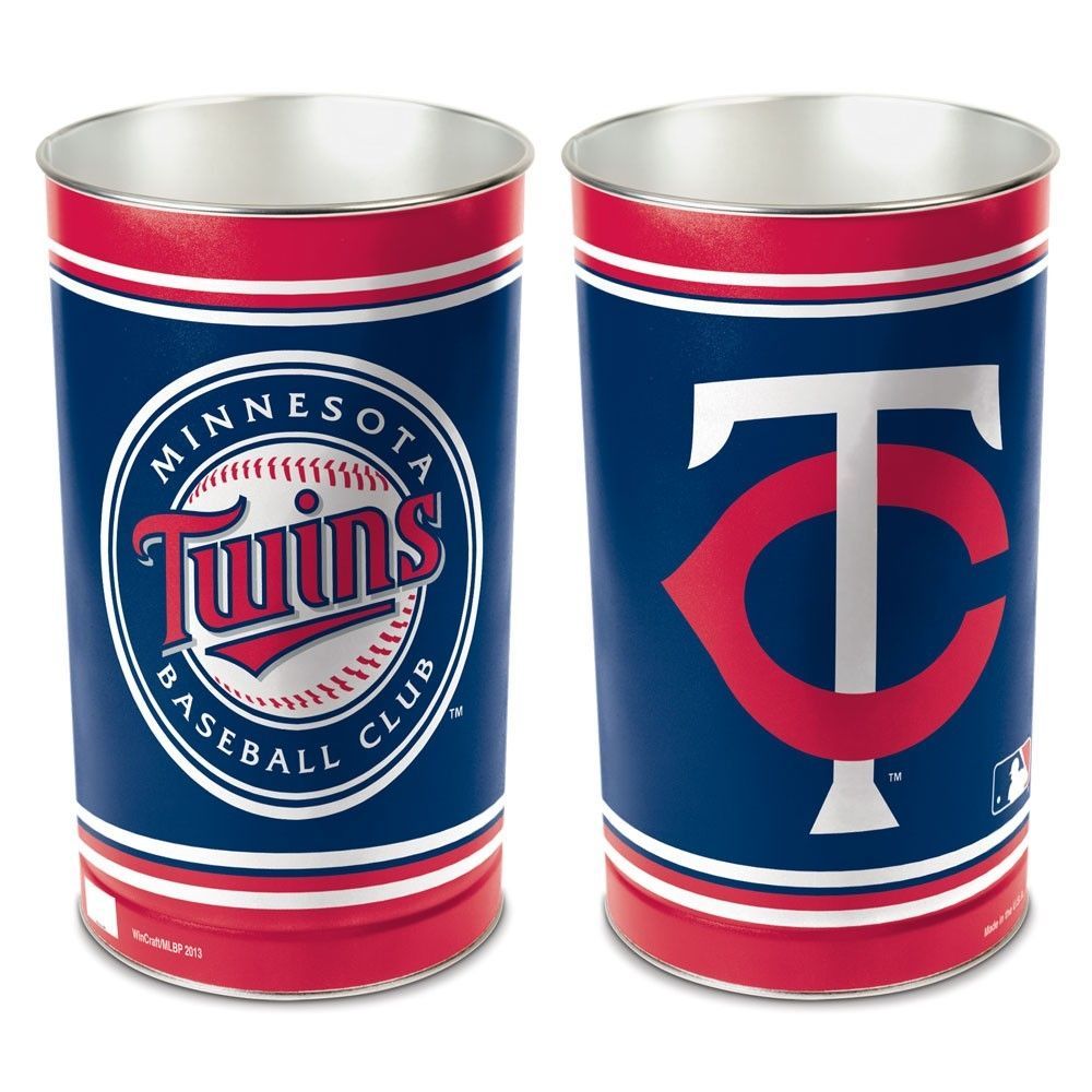 Minnesota Twins MLB Metall Papierkorb