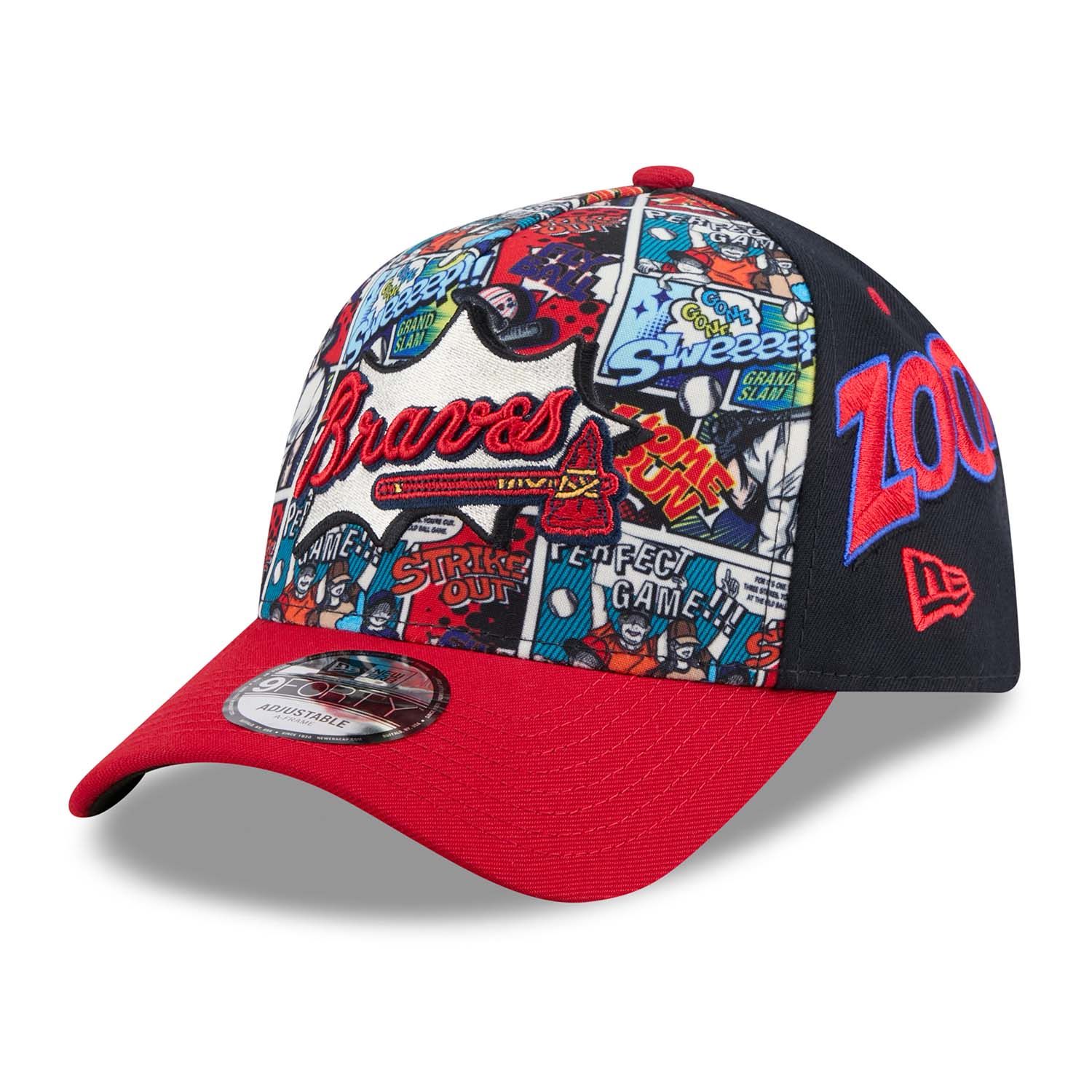 Atlanta Braves 2025 MLB Players' Weekend 9FORTY A-Frame Snapback Cap