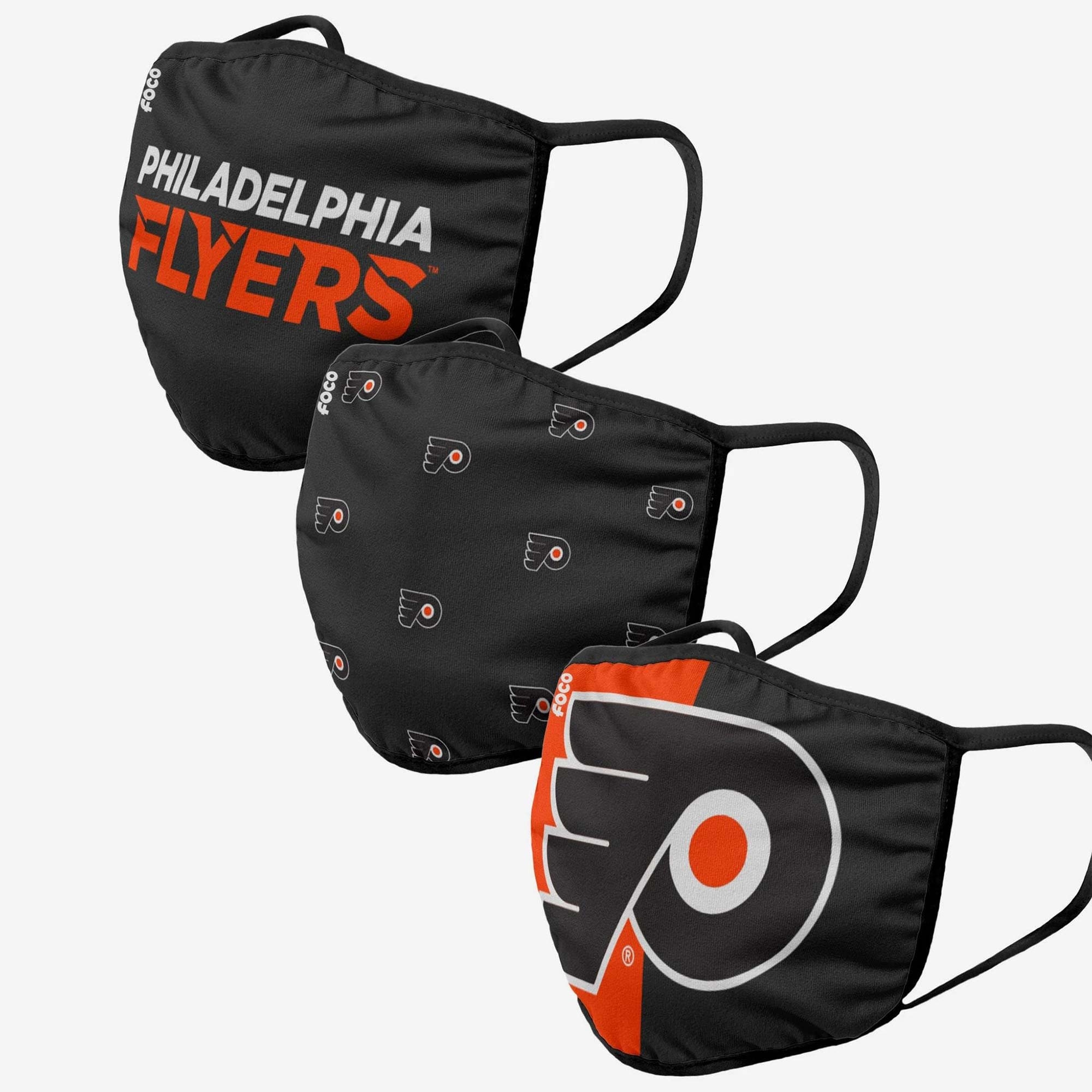 Philadelphia Flyers NHL Face Mask Mundschutz MNS (3er-Pack)