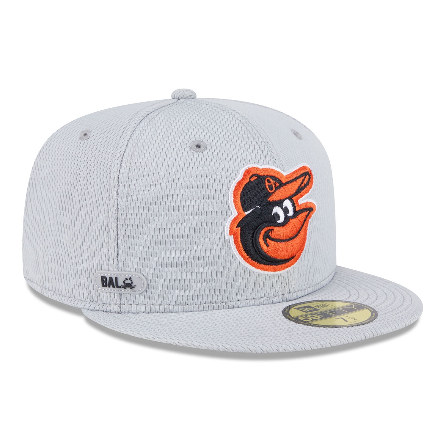 Baltimore Orioles 2025 MLB Authentic Clubhouse 59FIFTY Fitted Cap Grau