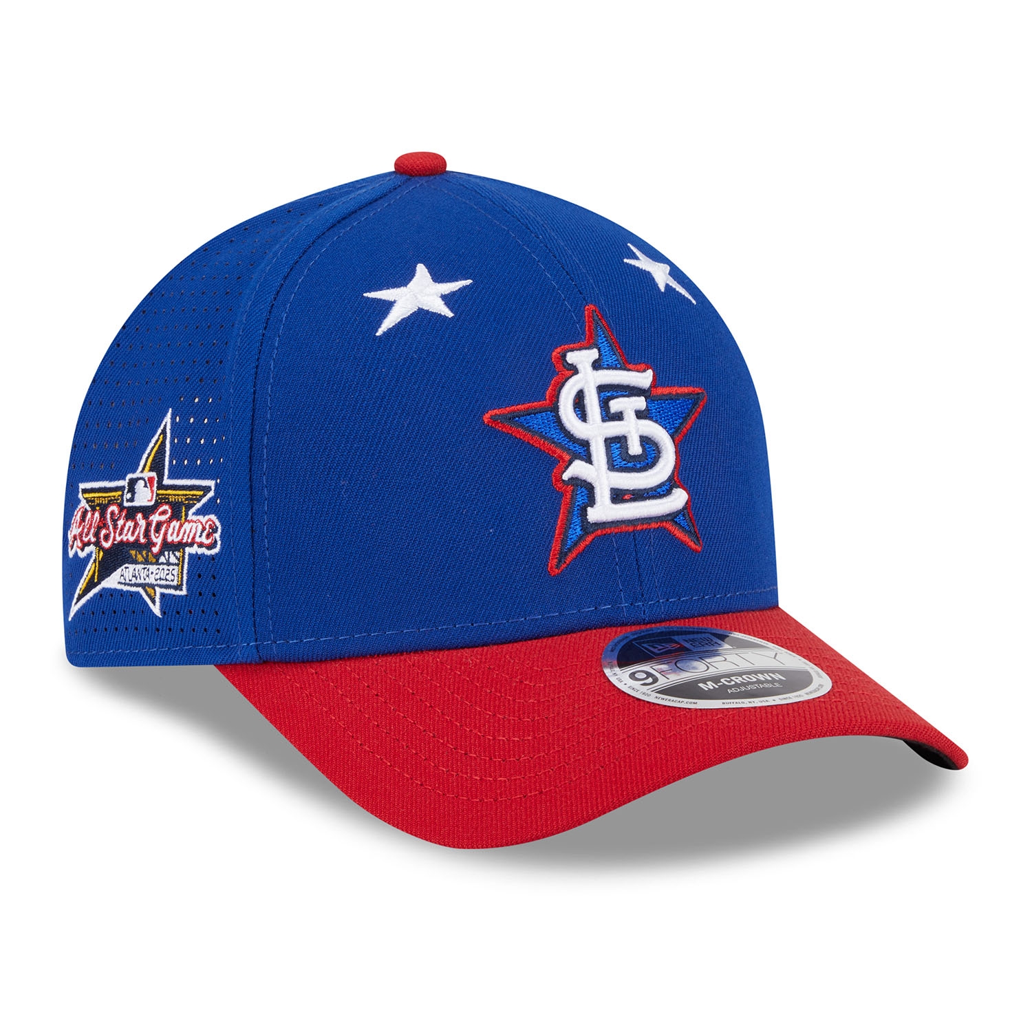 St. Louis Cardinals Authentic 2025 MLB All-Star Game New Era 9FORTY M-Crown Snapback Cap
