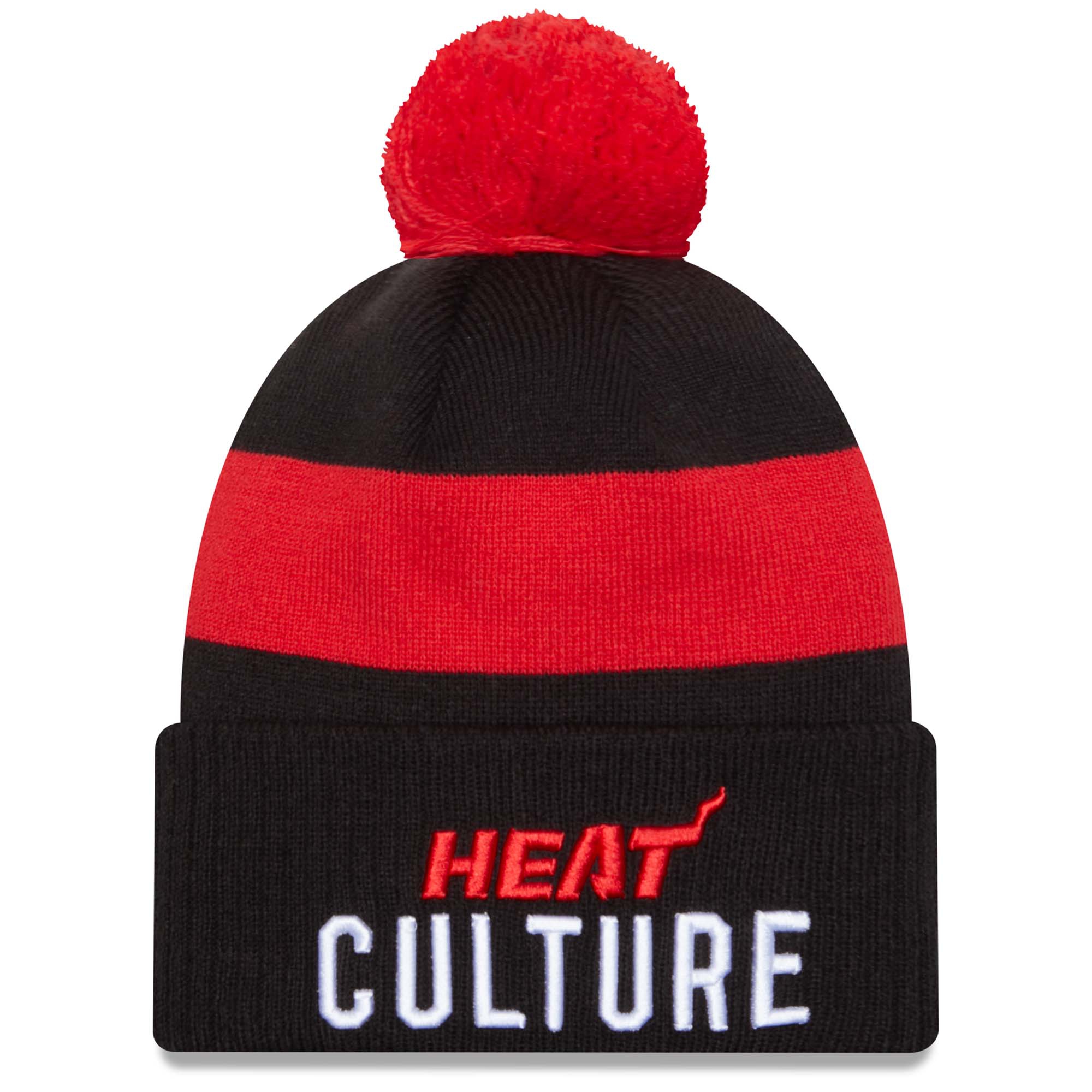 Miami Heat 2023 NBA City Edition New Era Wintermütze