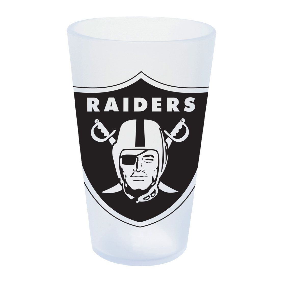Las Vegas Raiders Icicle Silicone NFL Pint Glas