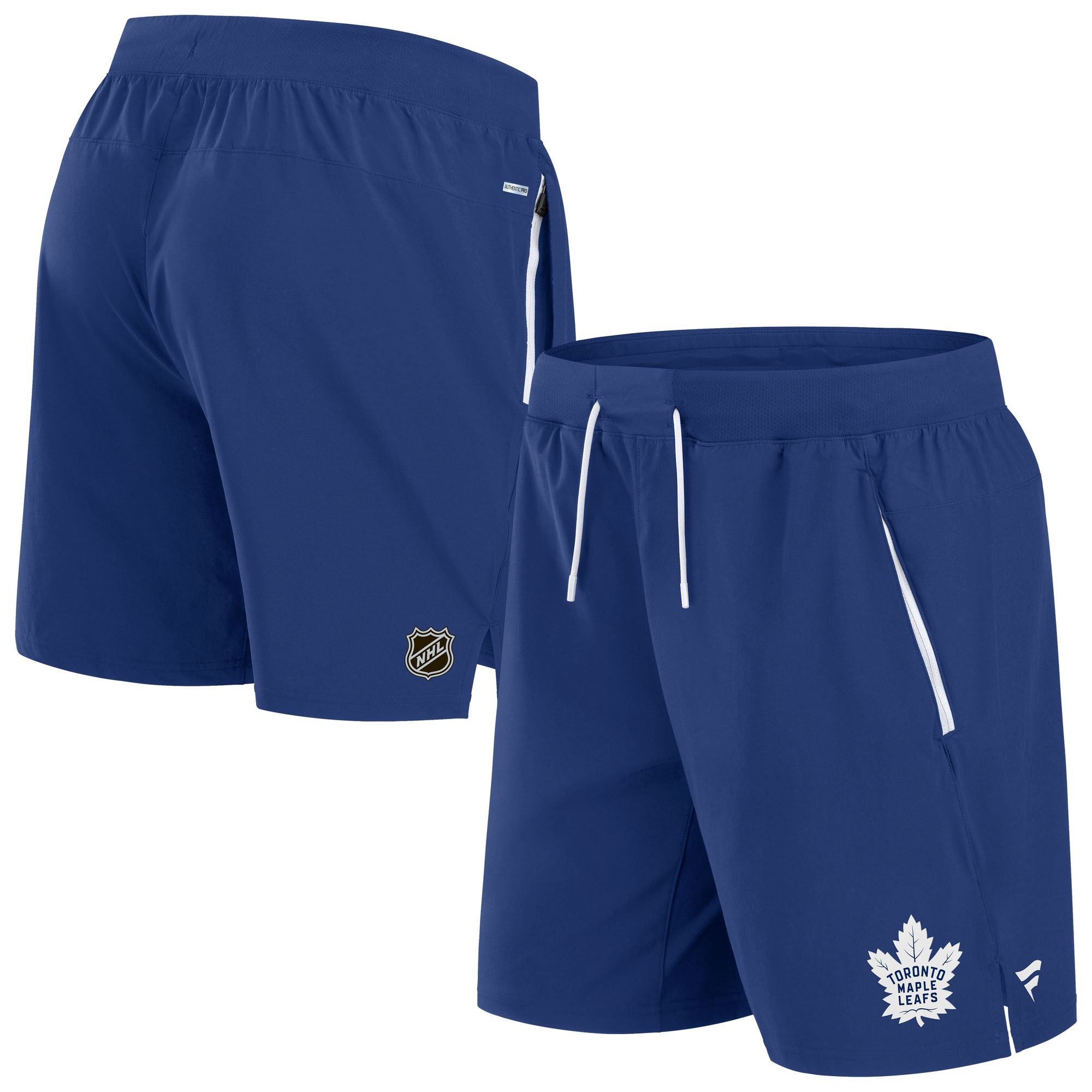 Toronto Maple Leafs 2024/25 Authentic Pro Locker Room NHL Shorts Blue