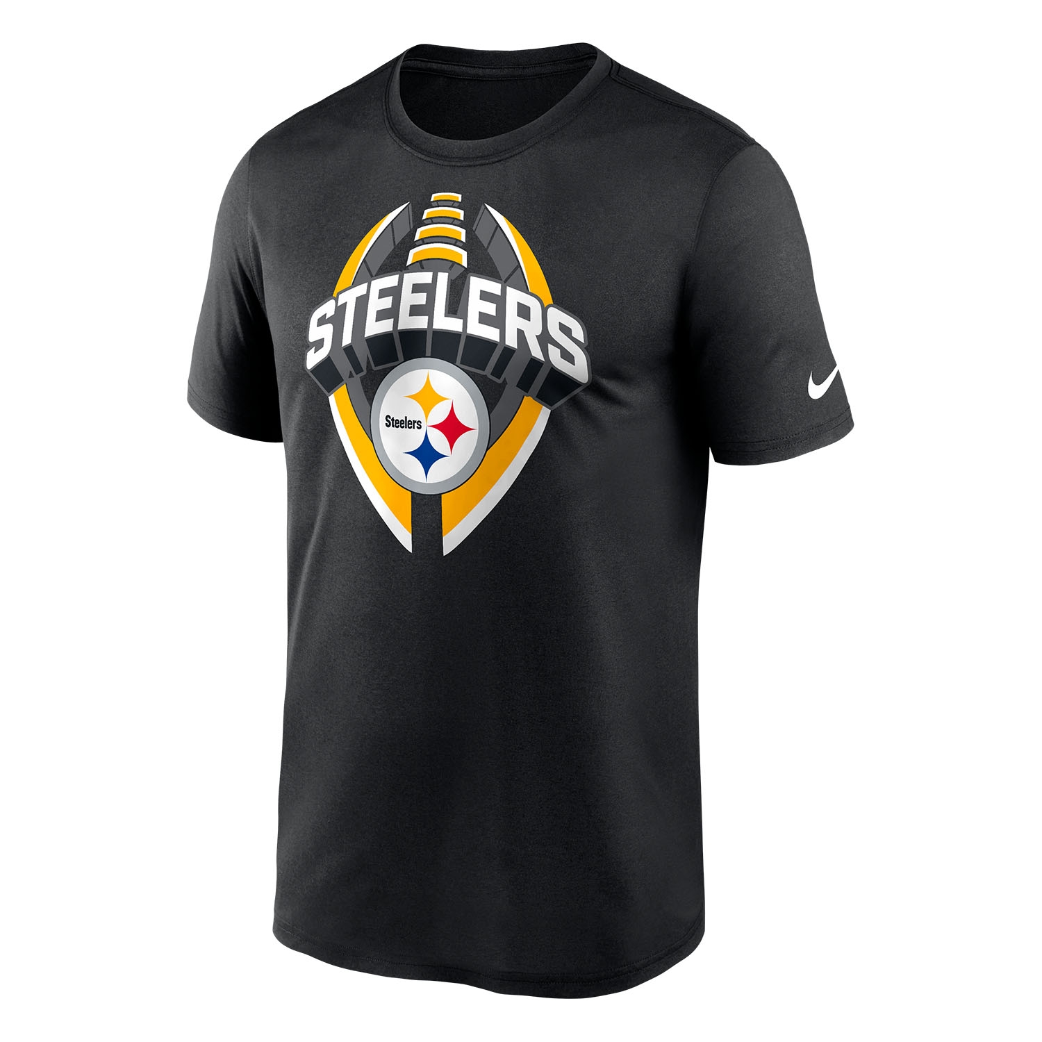 Pittsburgh Steelers 2025 Icon Nike Legend NFL T-Shirt Schwarz