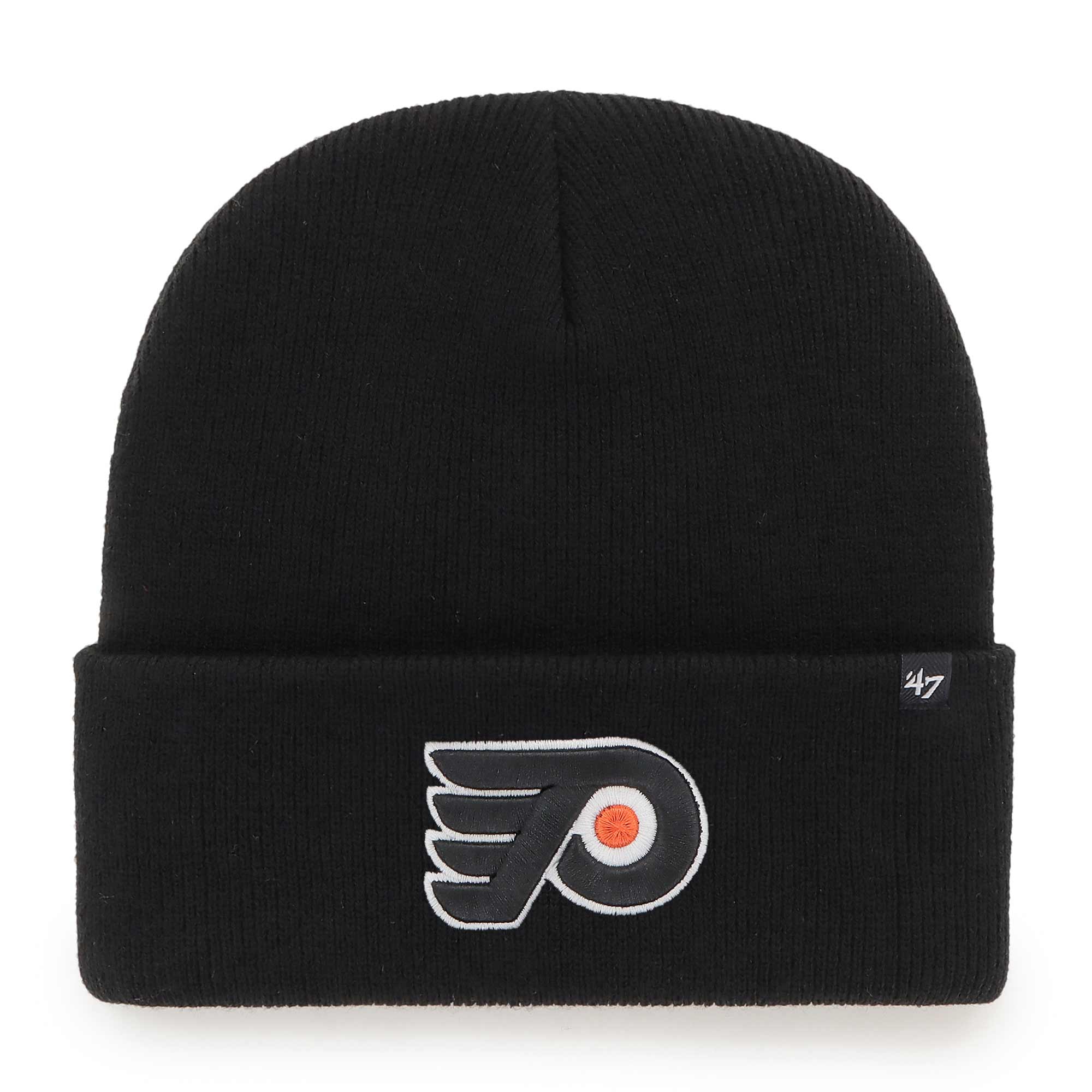 Philadelphia Flyers '47 Haymaker NHL Beanie Wintermütze Schwarz