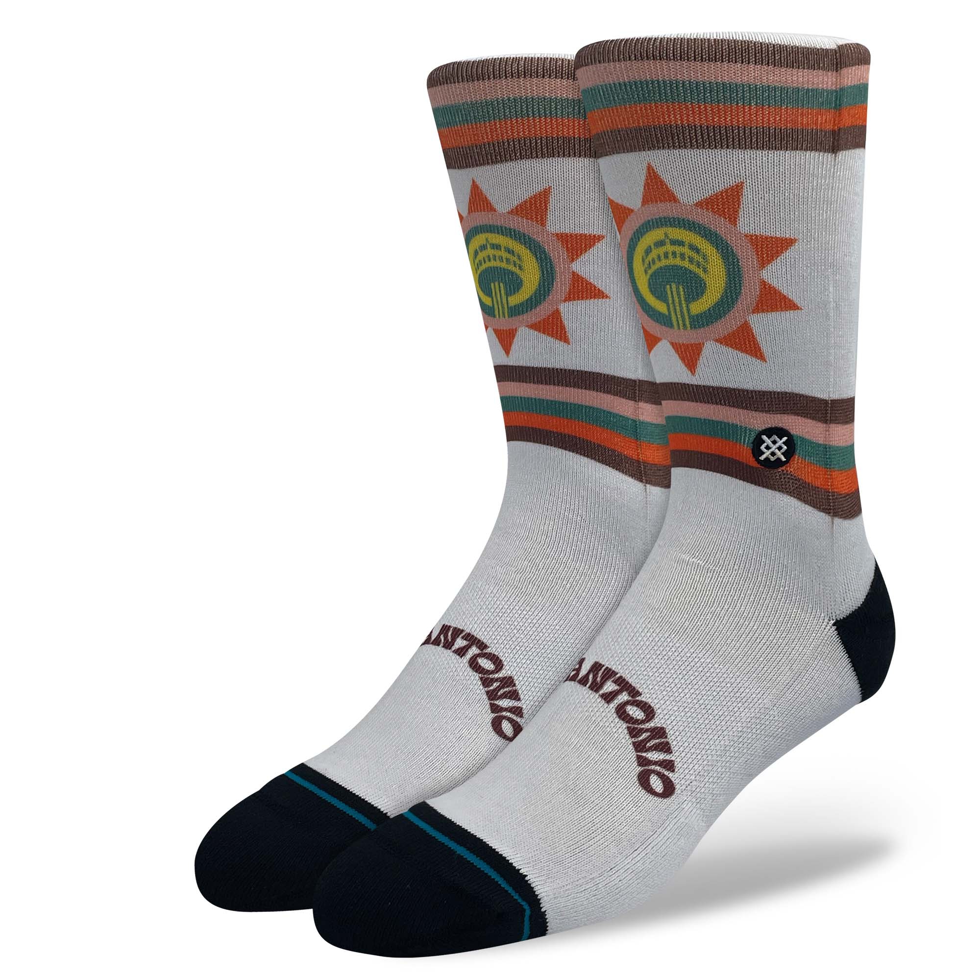 San Antonio Spurs 2023/24 NBA City Edition Stance Crew Socken