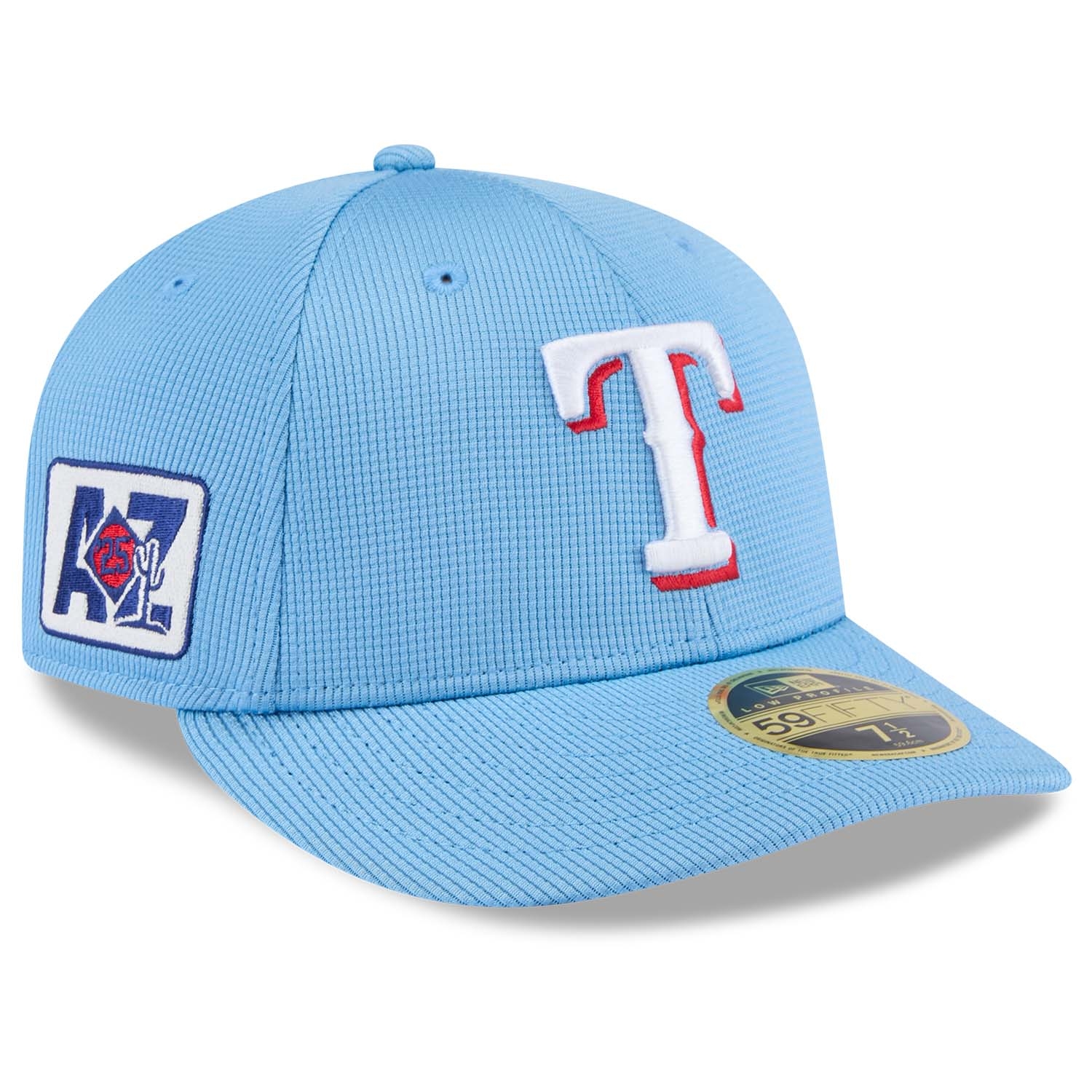 Texas Rangers 2025 MLB Spring Training Low Profile 59FIFTY Fitted Cap Blau