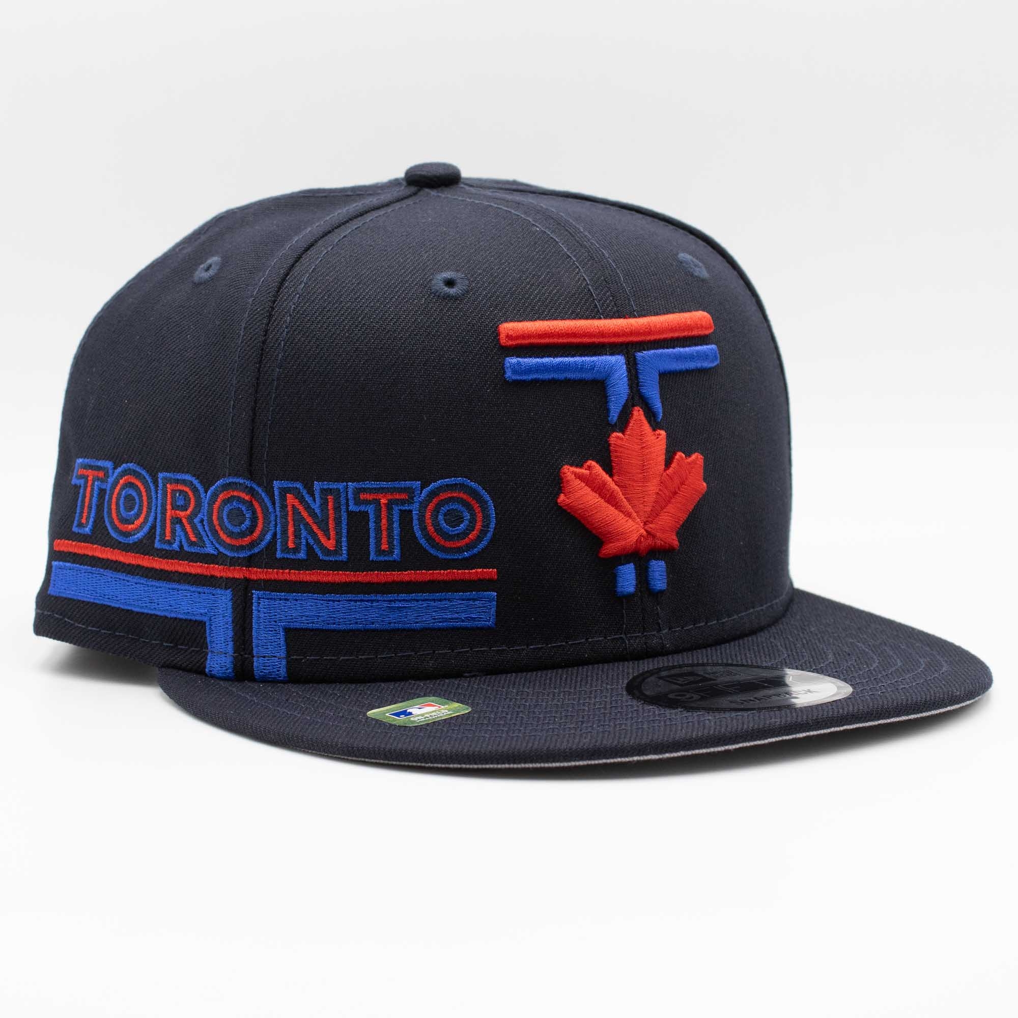 Toronto Blue Jays FP586 City Connect New Era 9FIFTY Snapback Cap Navy