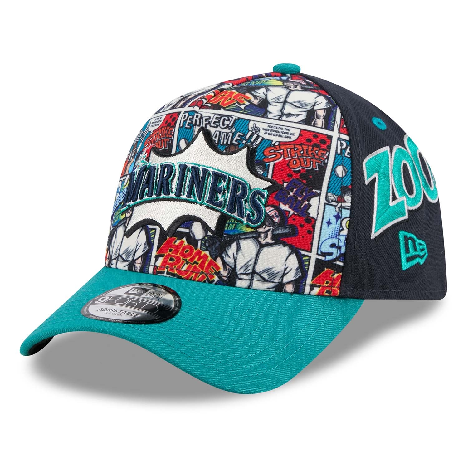 Seattle Mariners 2025 MLB Players' Weekend 9FORTY A-Frame Snapback Cap