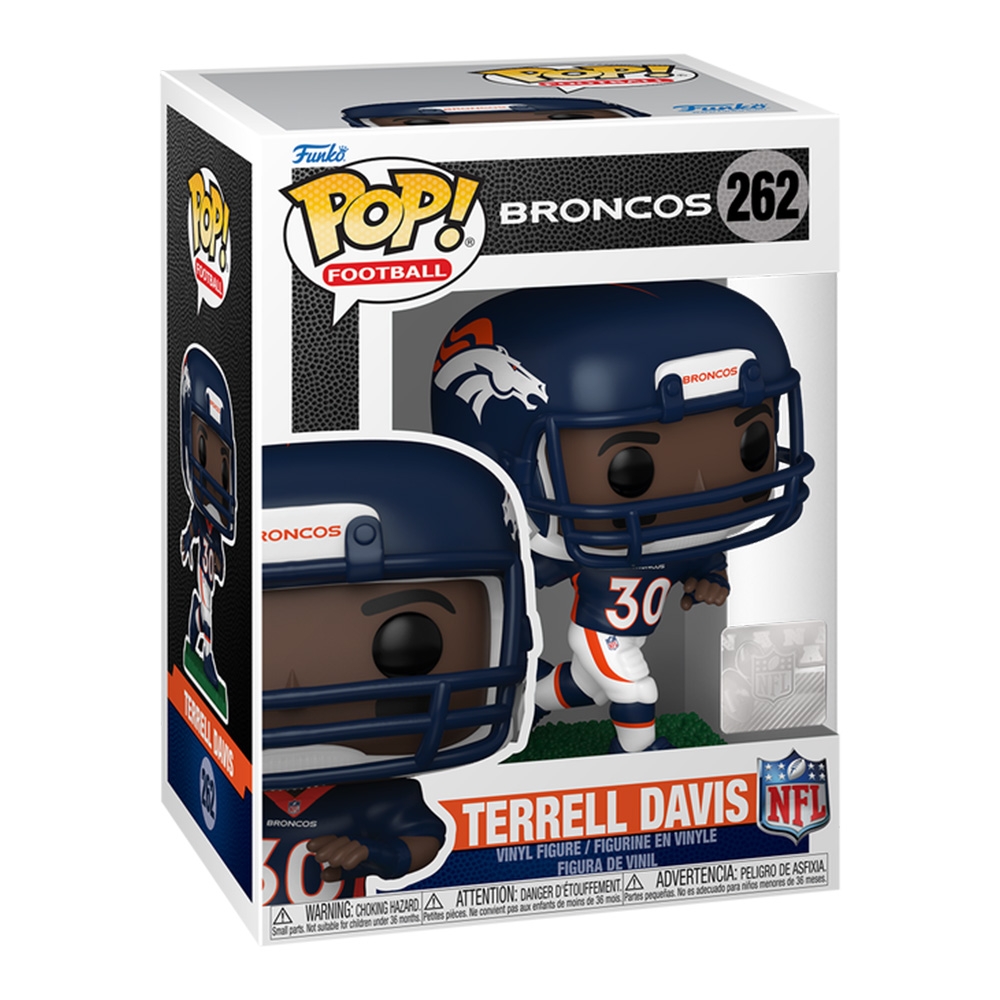 Funko POP! #262 Terrell Davis Denver Broncos Vinyl NFL Figur