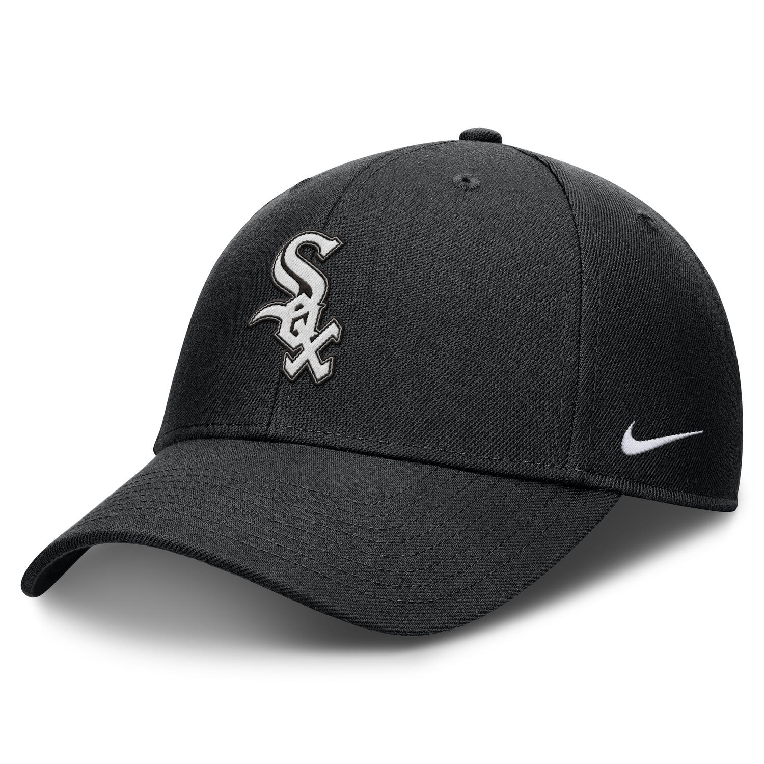 Chicago White Sox Nike Dri-FIT Club Adjustable Cap Black