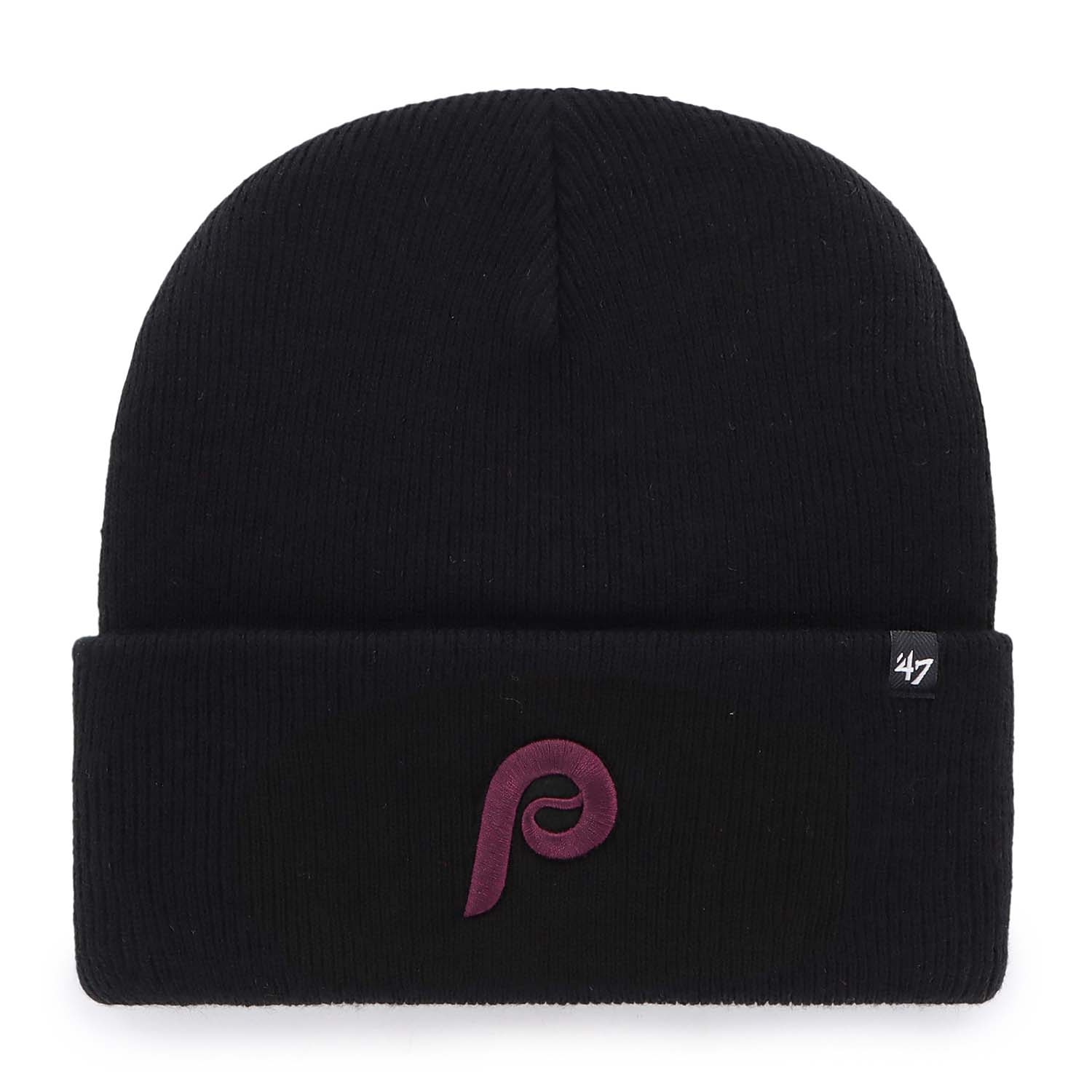 Philadelphia Phillies '47 Haymaker MLB Beanie Wintermütze Schwarz