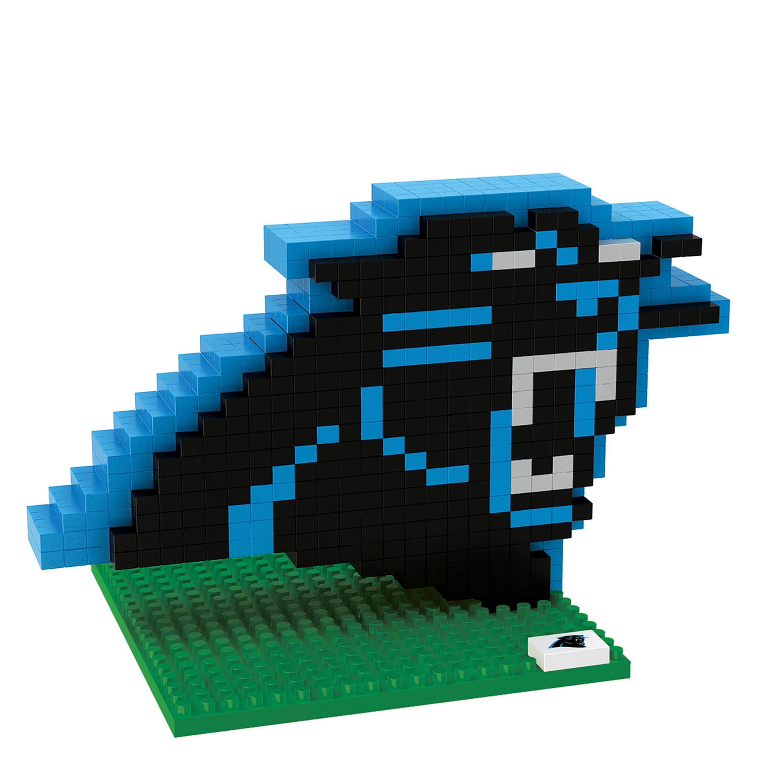 Carolina Panthers BRXLZ NFL 3D Logo Bausatz