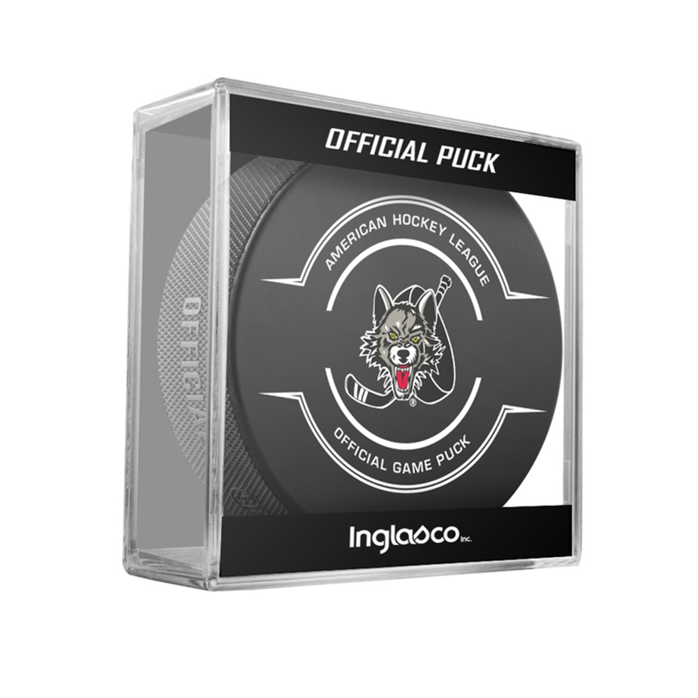 Chicago Wolves AHL Official Game Puck