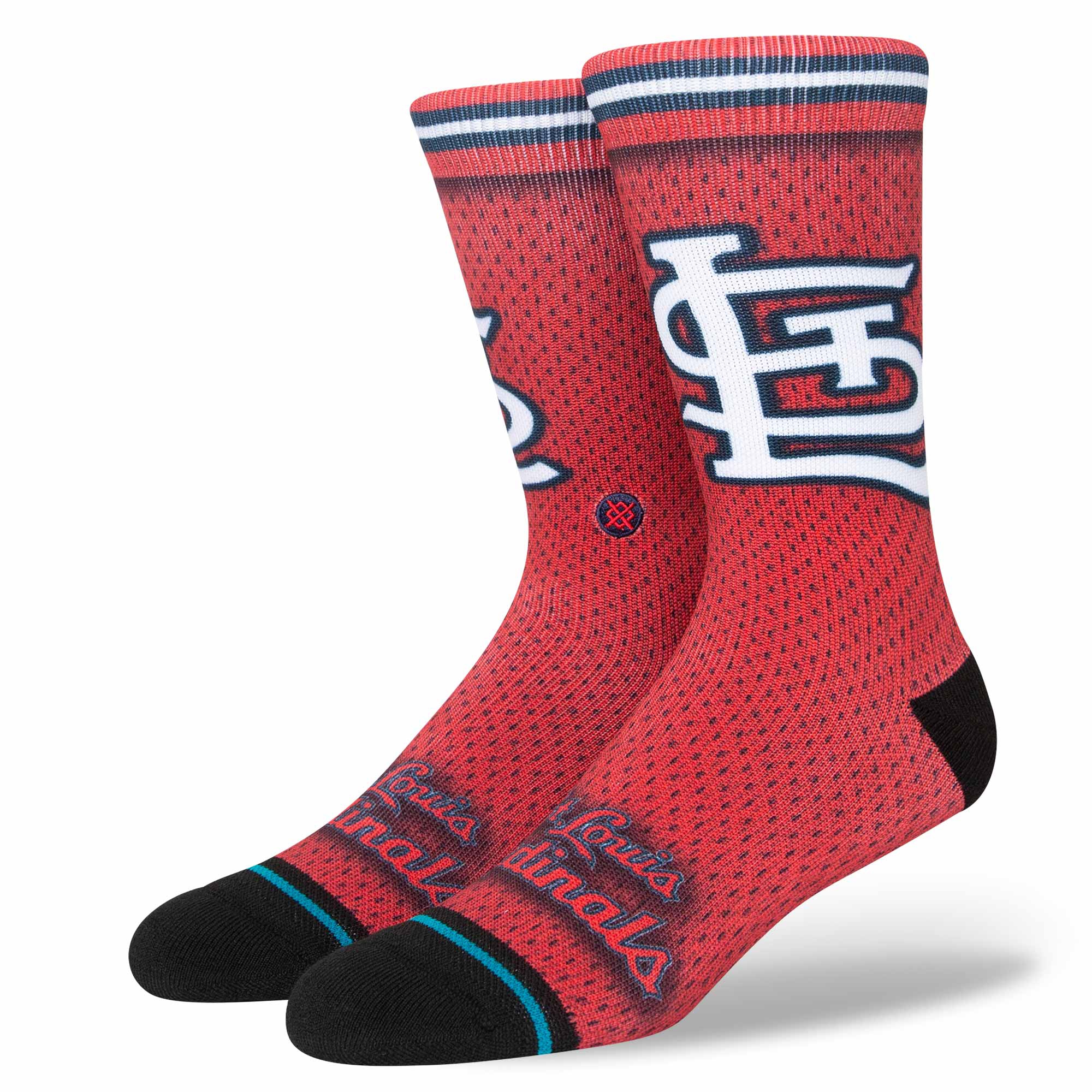 St. Louis Cardinals MLB Batting Practice Stance Crew Socken