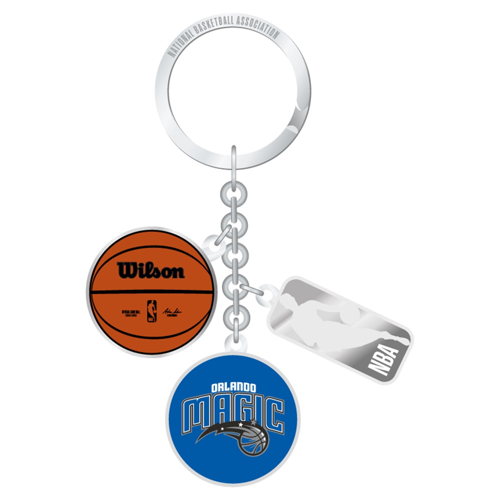 Orlando Magic NBA Charm Key Ring