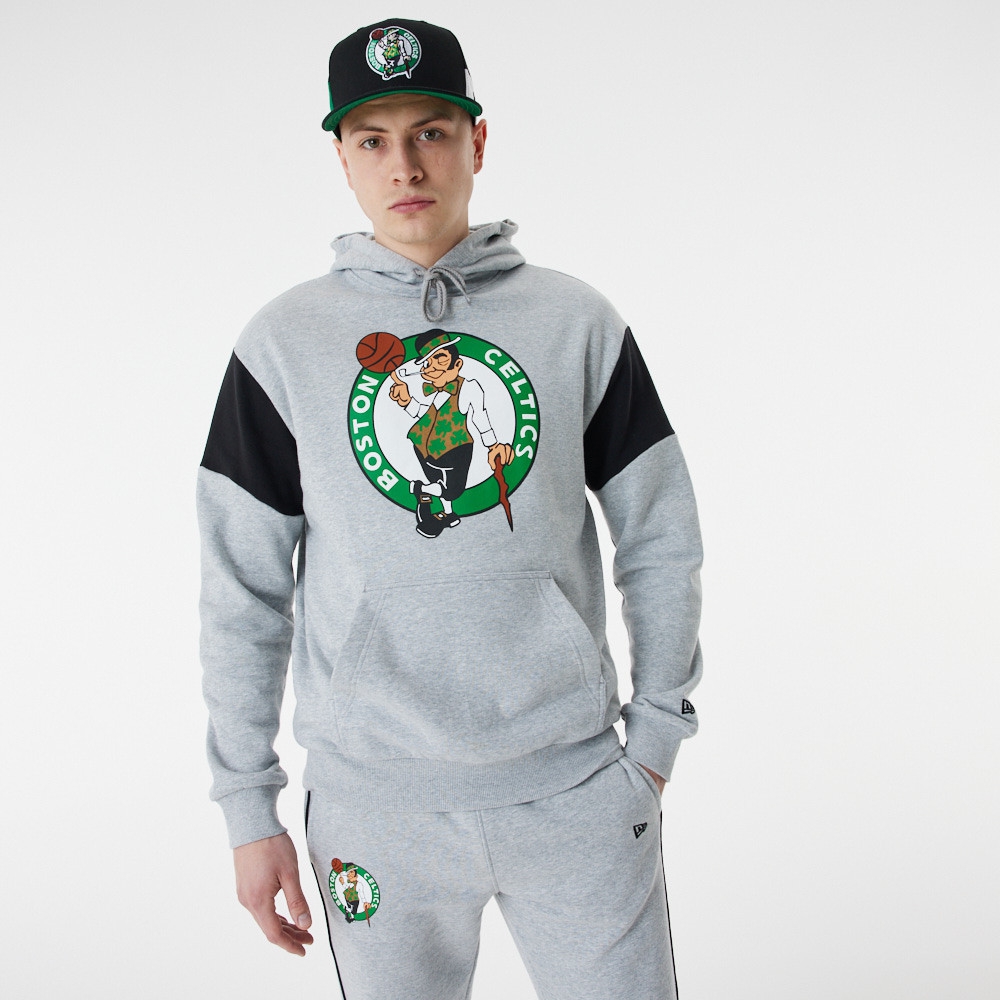 Boston Celtics Color Insert New Era Oversized NBA Hoodie