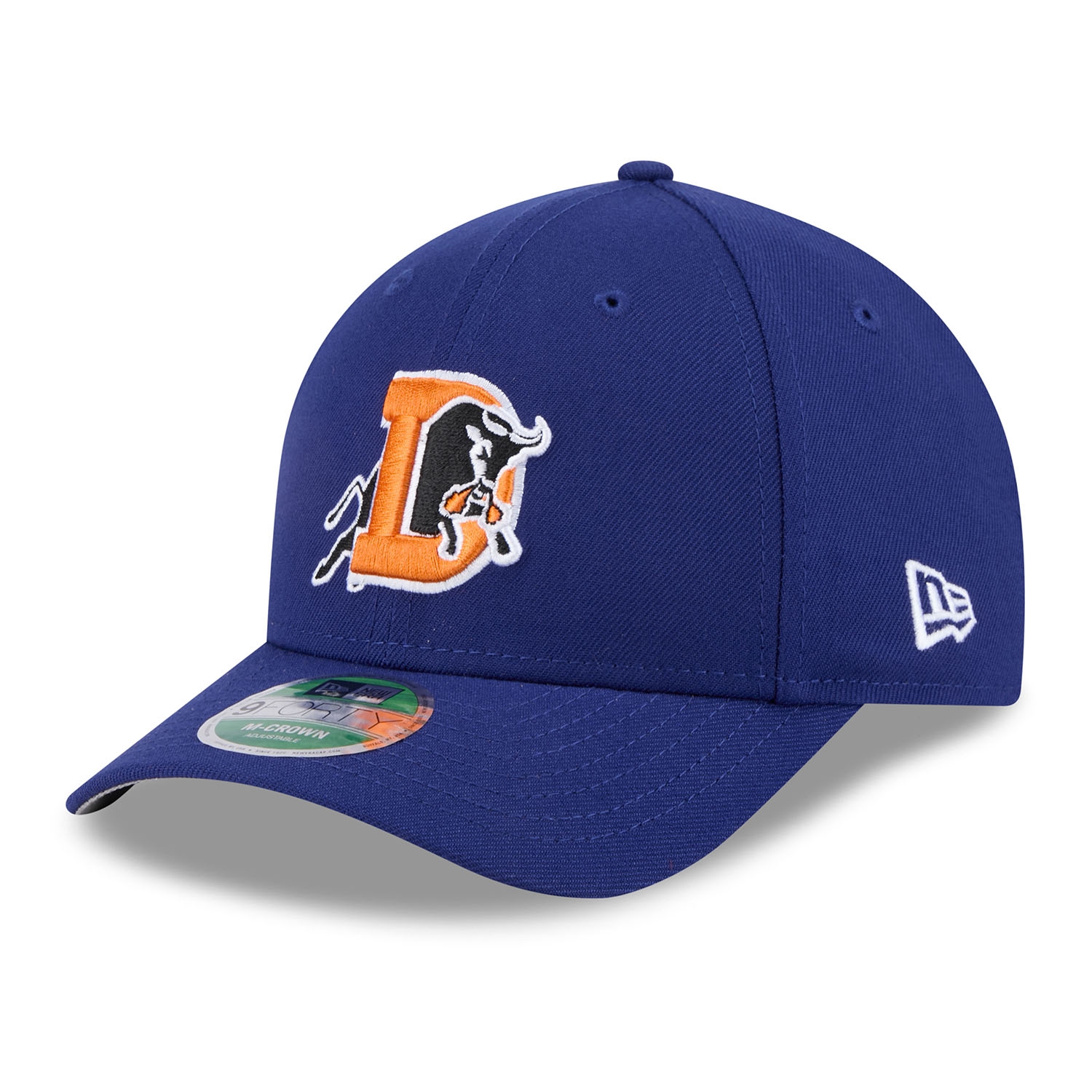 Durham Bulls Player Replica 9FORTY M-Crown Snapback MiLB Cap Blau