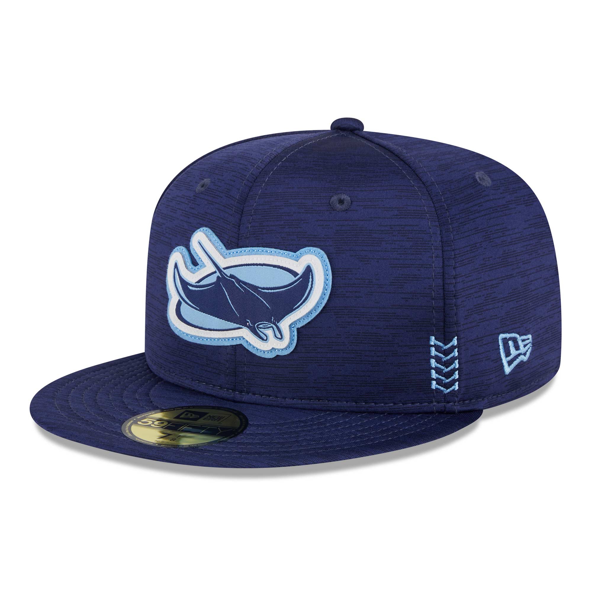 Tampa Bay Rays 2024 MLB Clubhouse New Era 59FIFTY Fitted Cap Navy