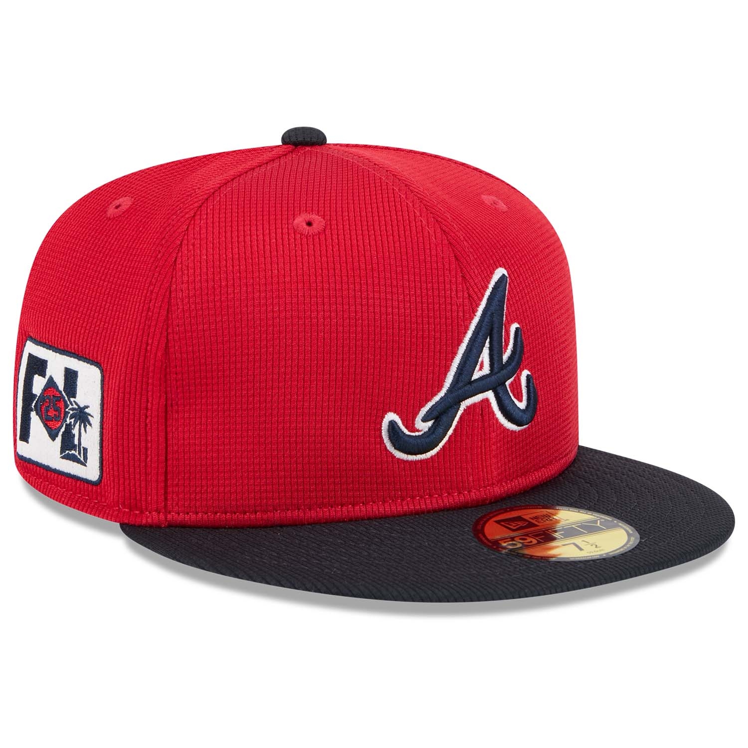 Atlanta Braves 2025 MLB Spring Training 59FIFTY Fitted Cap Rot