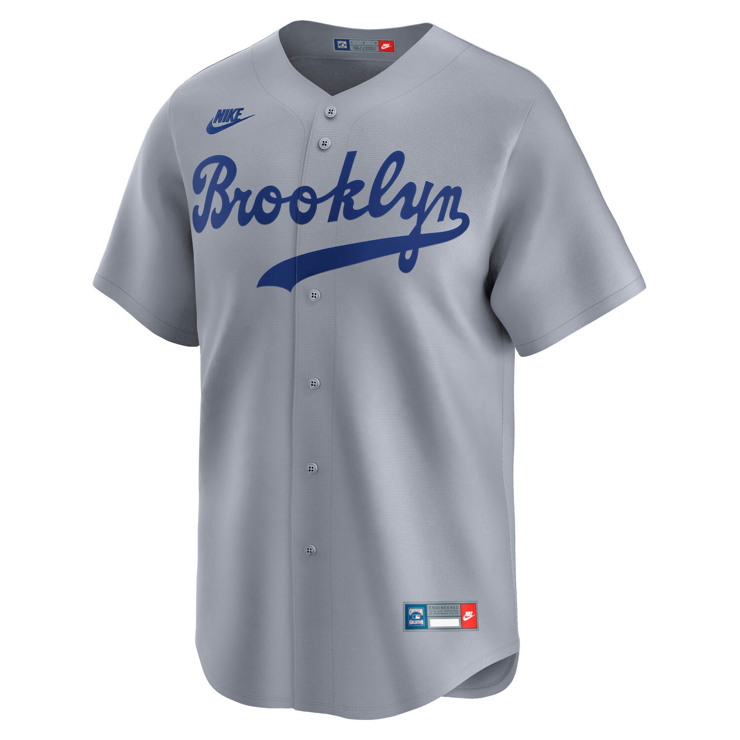 Brooklyn Dodgers Cooperstown Nike Limited MLB Jersey Gray