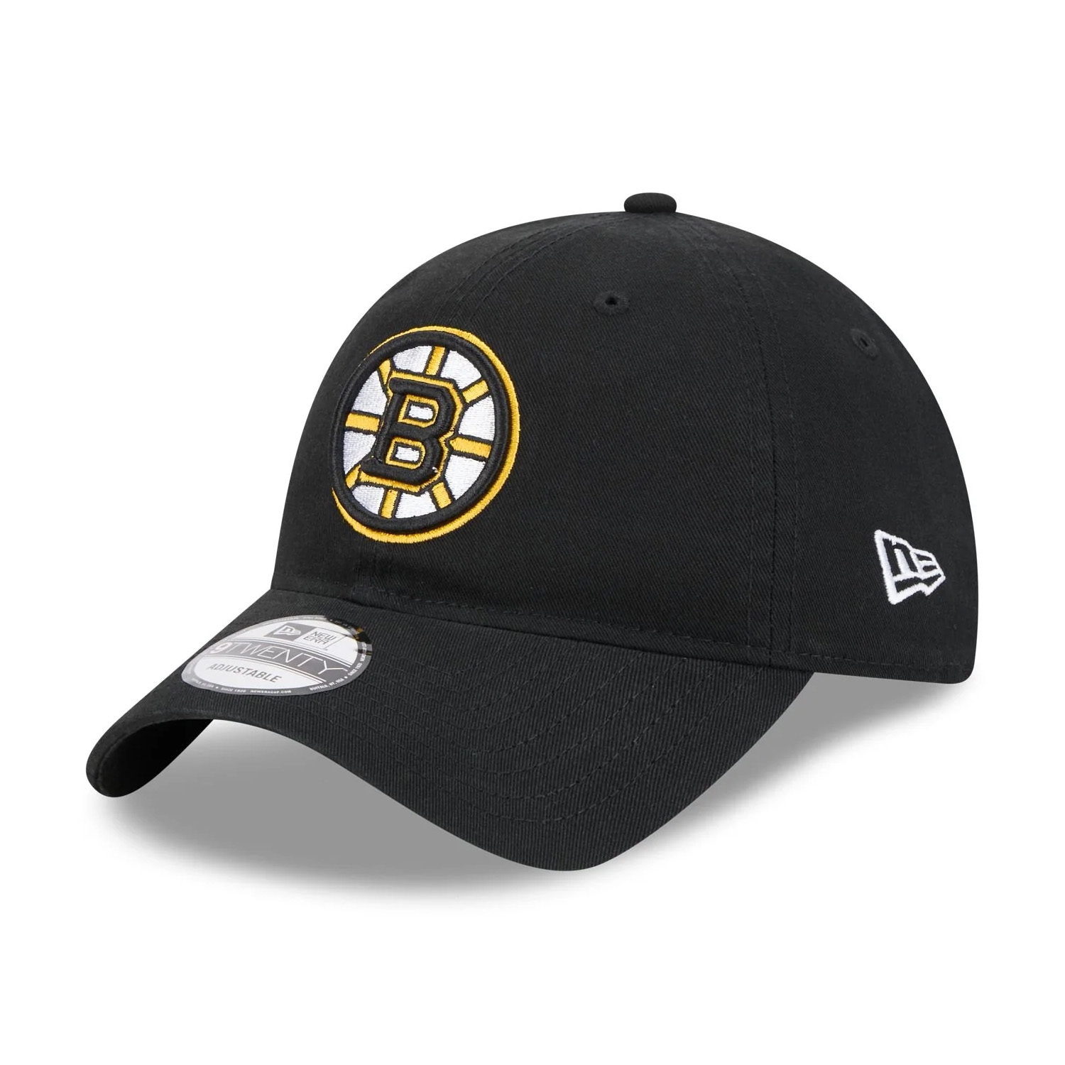Boston Bruins New Era 9TWENTY Adjustable NHL Cap Black