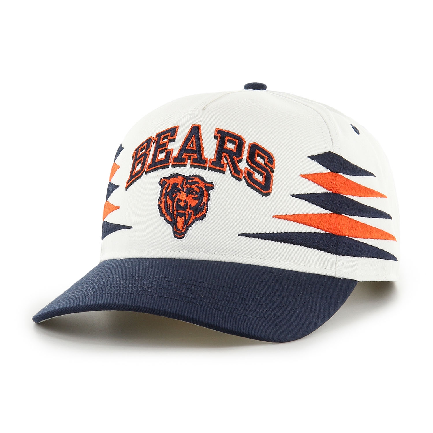 Chicago Bears Diamond Cut '47 Hitch RF Snapback NFL Cap Weiß