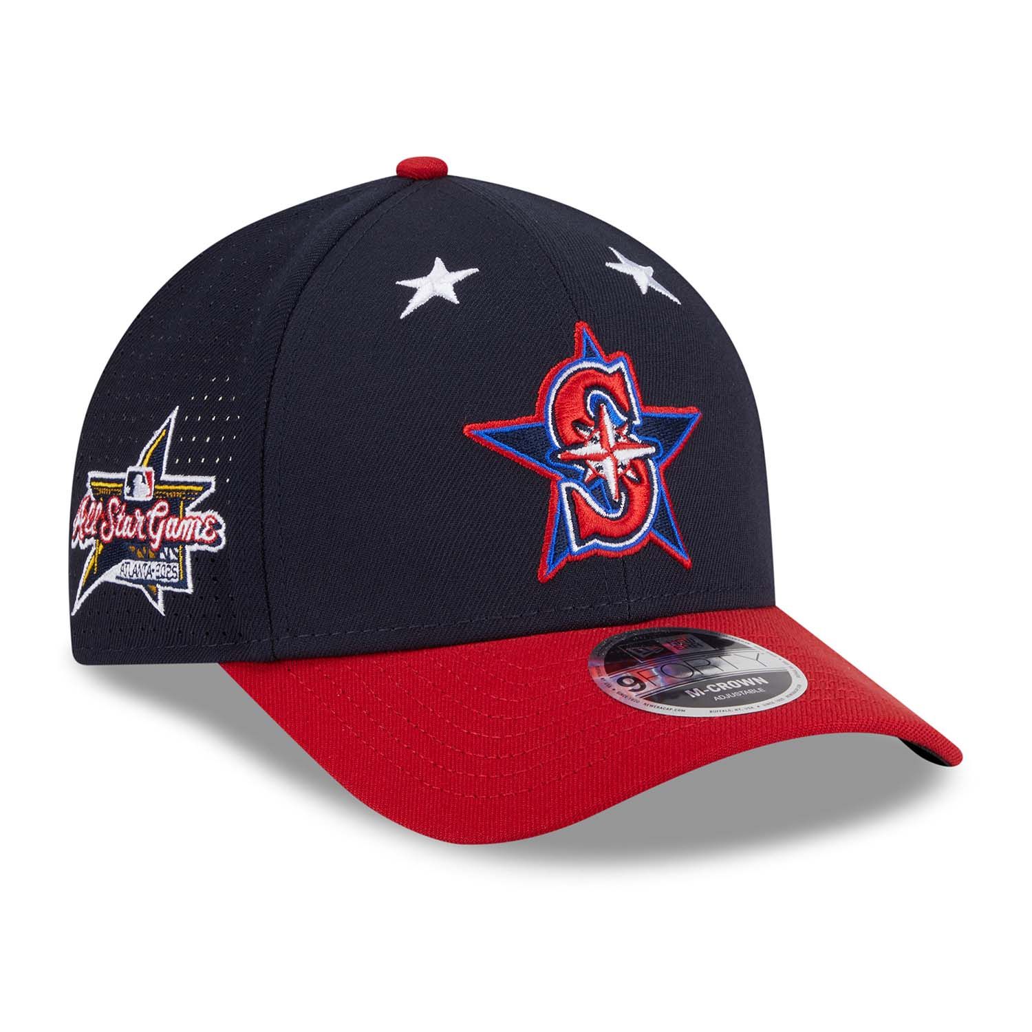 Seattle Mariners Authentic 2025 MLB All-Star Game New Era 9FORTY M-Crown Snapback Cap