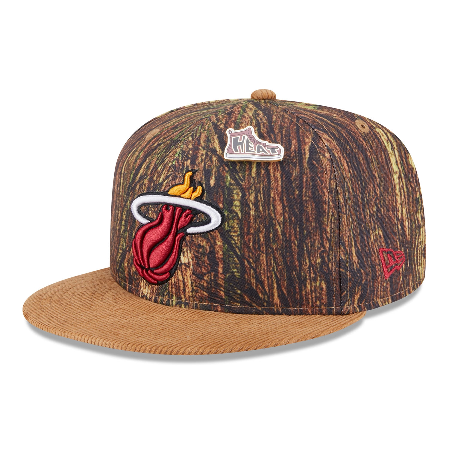 Miami Heat 2025 NBA All-Star Game Forrest Camo 9FIFTY Snapback Cap