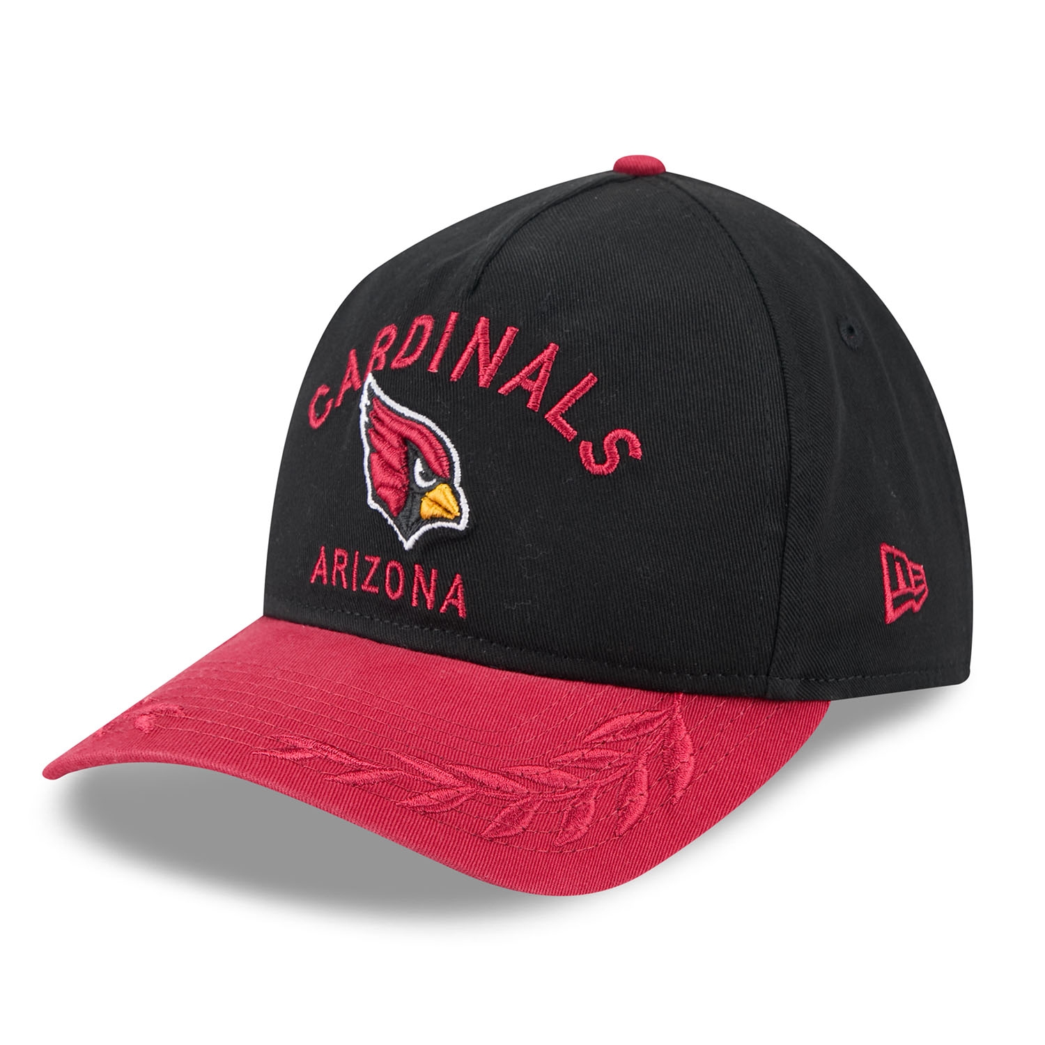 Arizona Cardinals 2025 NFL Draft 9TWENTY A-Frame Adjustable Cap Schwarz