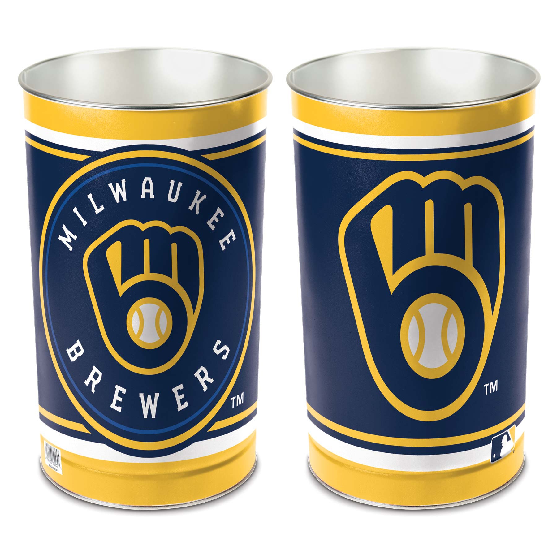 Milwaukee Brewers WinCraft Metall MLB Papierkorb