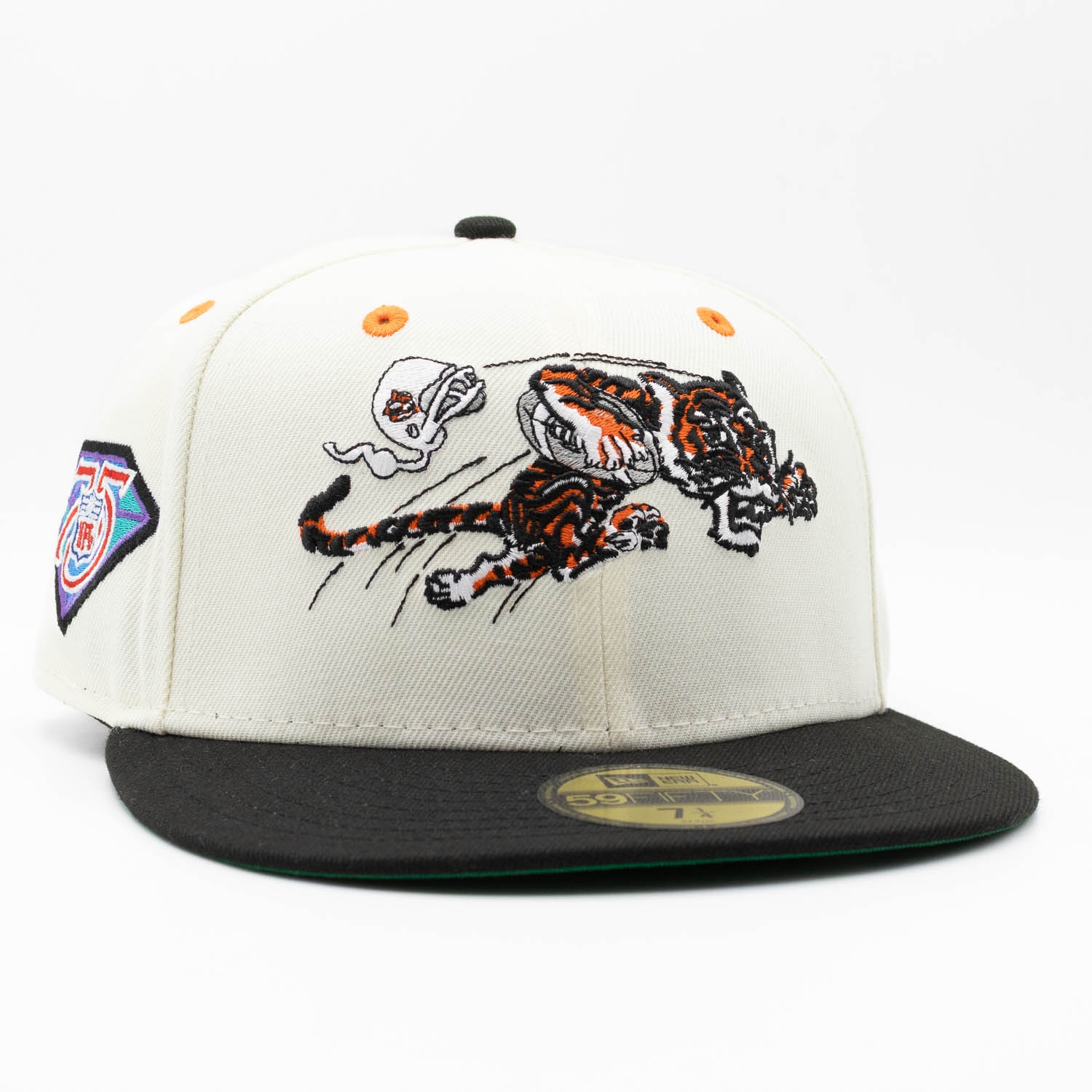 Cincinnati Bengals NFL 75th Anniversary New Era 59FIFTY Fitted NFL Cap