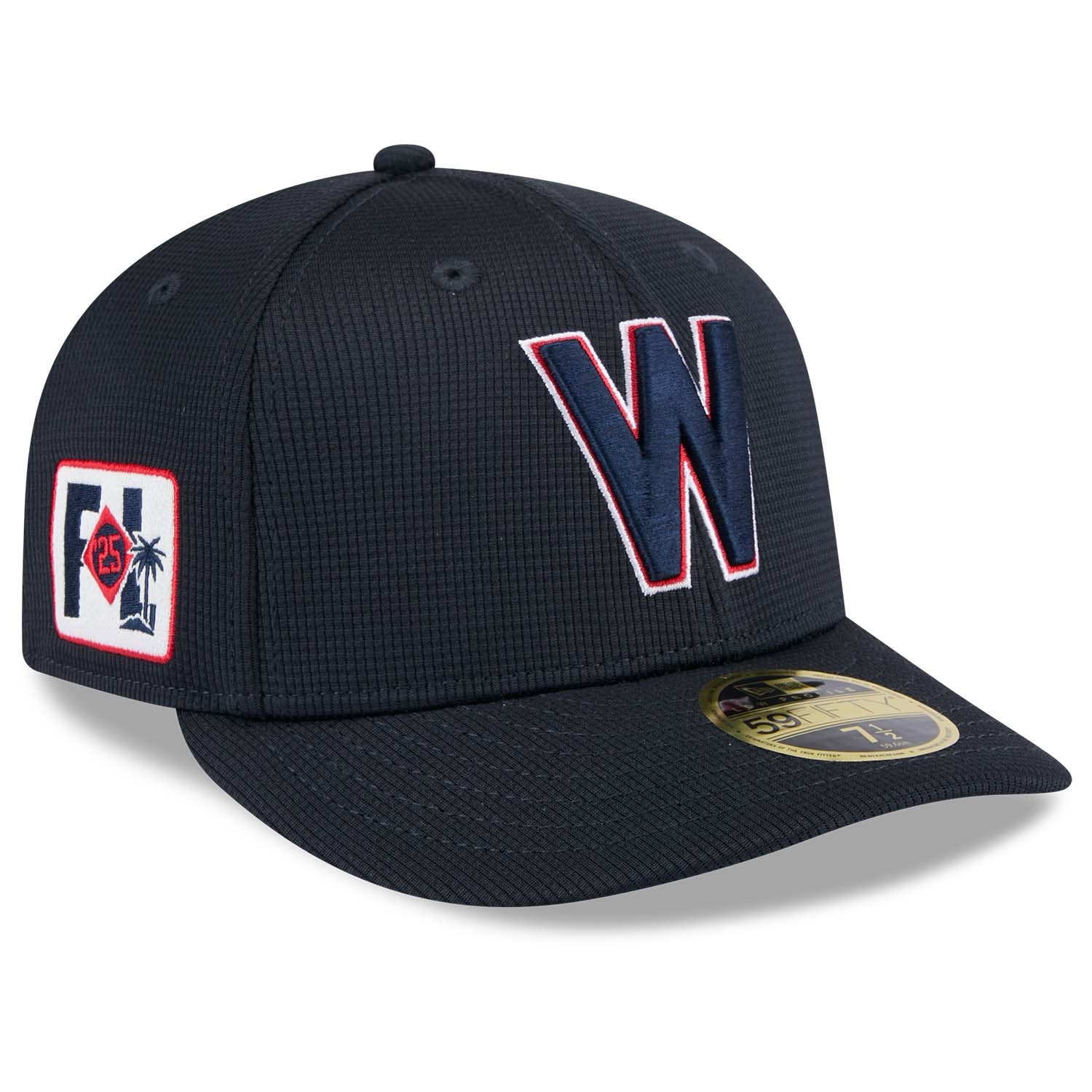 Washington Nationals 2025 MLB Spring Training Low Profile 59FIFTY Fitted Cap Navy
