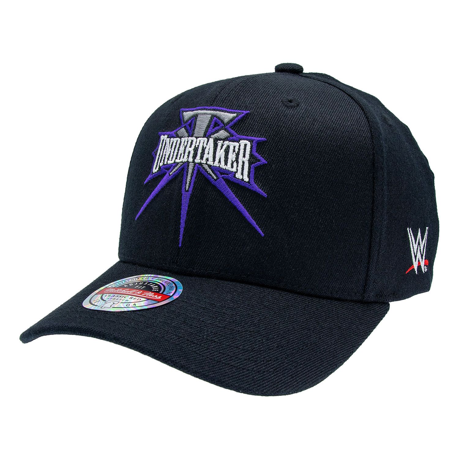 Throwback Undertaker Classic Red Snapback WWE Cap Black