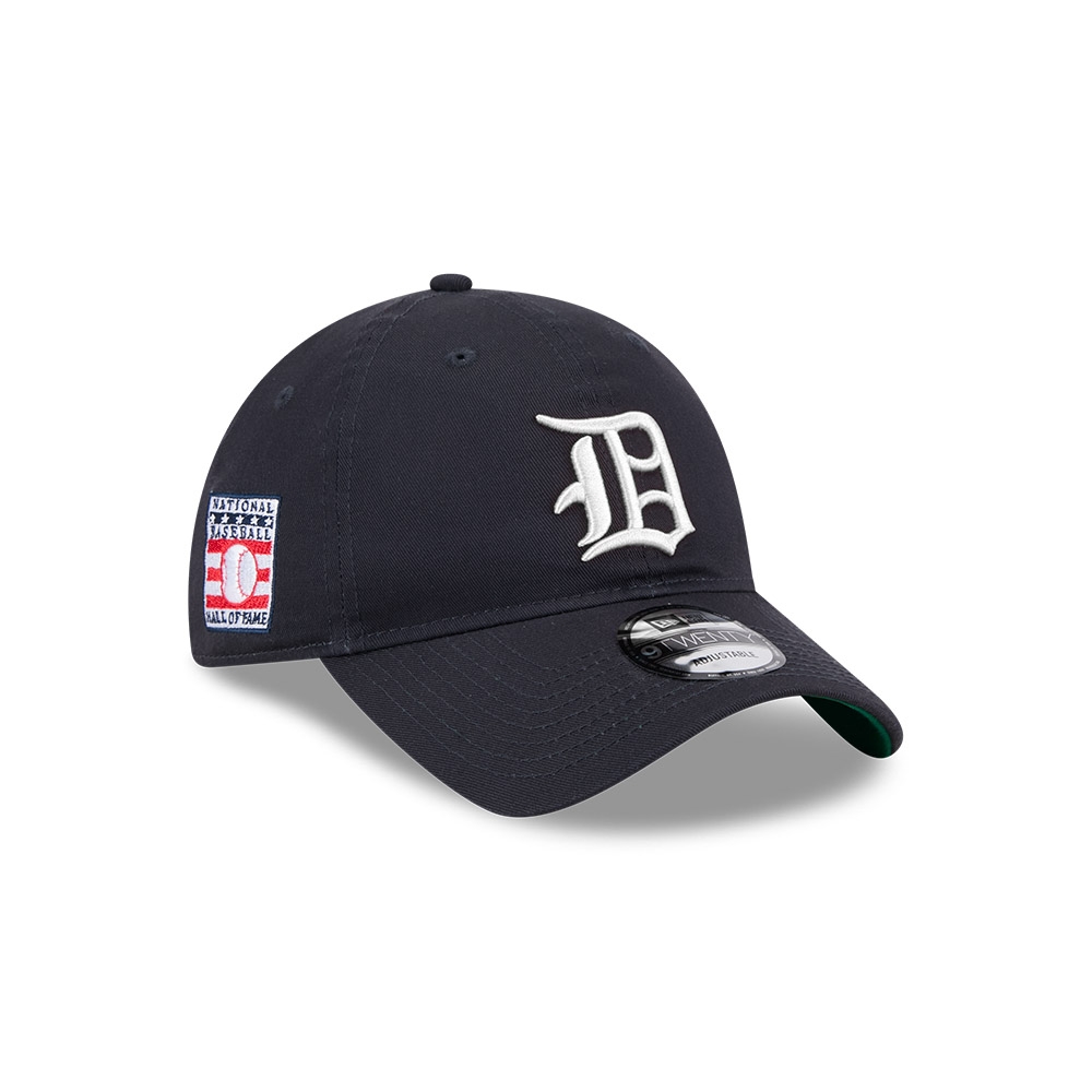 Detroit Tigers "White D" 2025 MLB Hall of Fame New 9TWENTY Adjustable Cap Navy