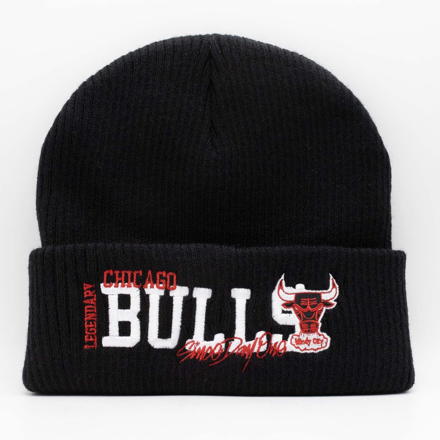 Chicago Bulls Mitchell & Ness Billboard NBA Beanie Schwarz