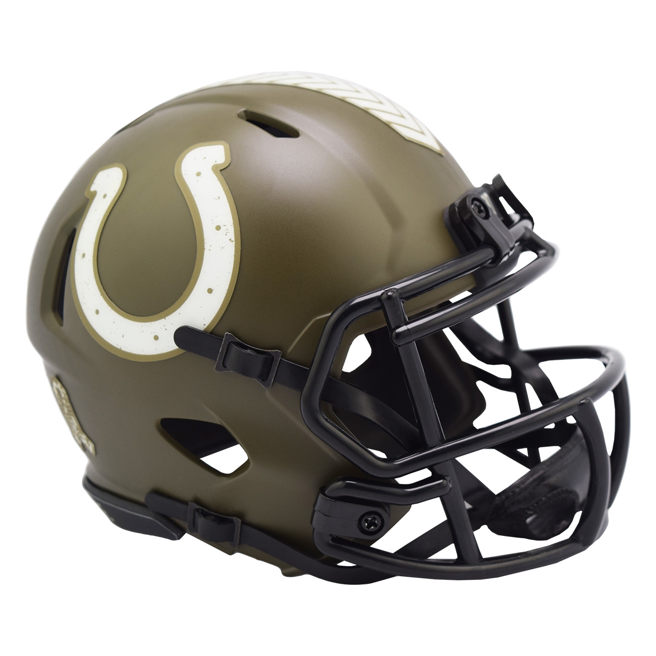 Indianapolis Colts 2022 Salute to Service NFL Speed Mini Helm