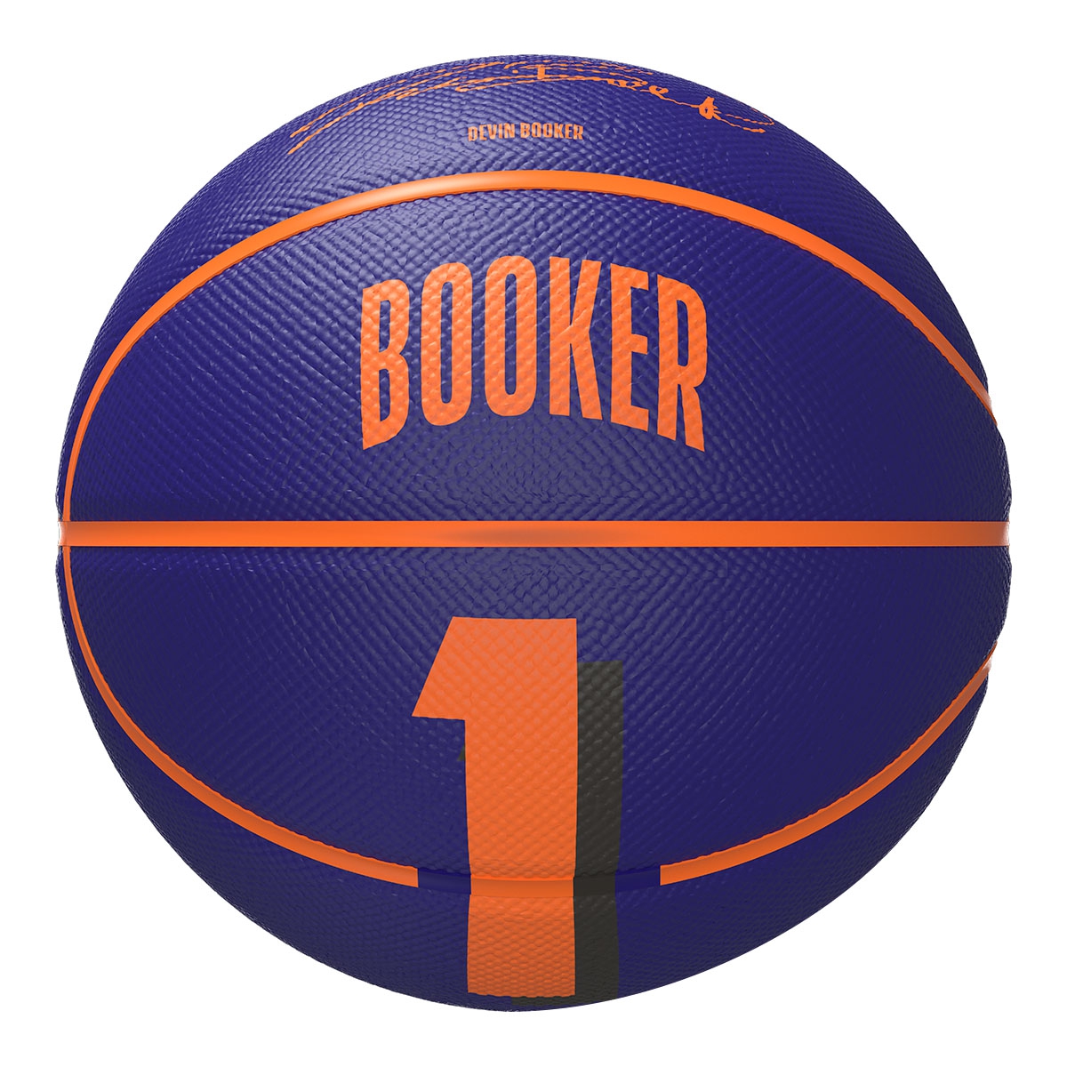 Devin Booker #1 Phoenix Suns Wilson NBA Mini Basketball (Size 3)