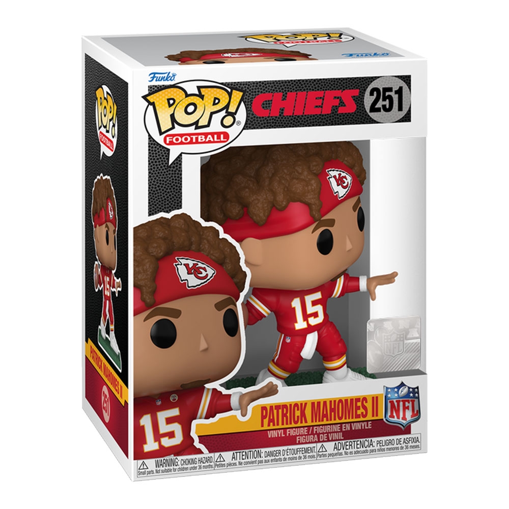 Funko POP! #251 Patrick Mahomes Kansas City Chiefs Vinyl NFL Figur