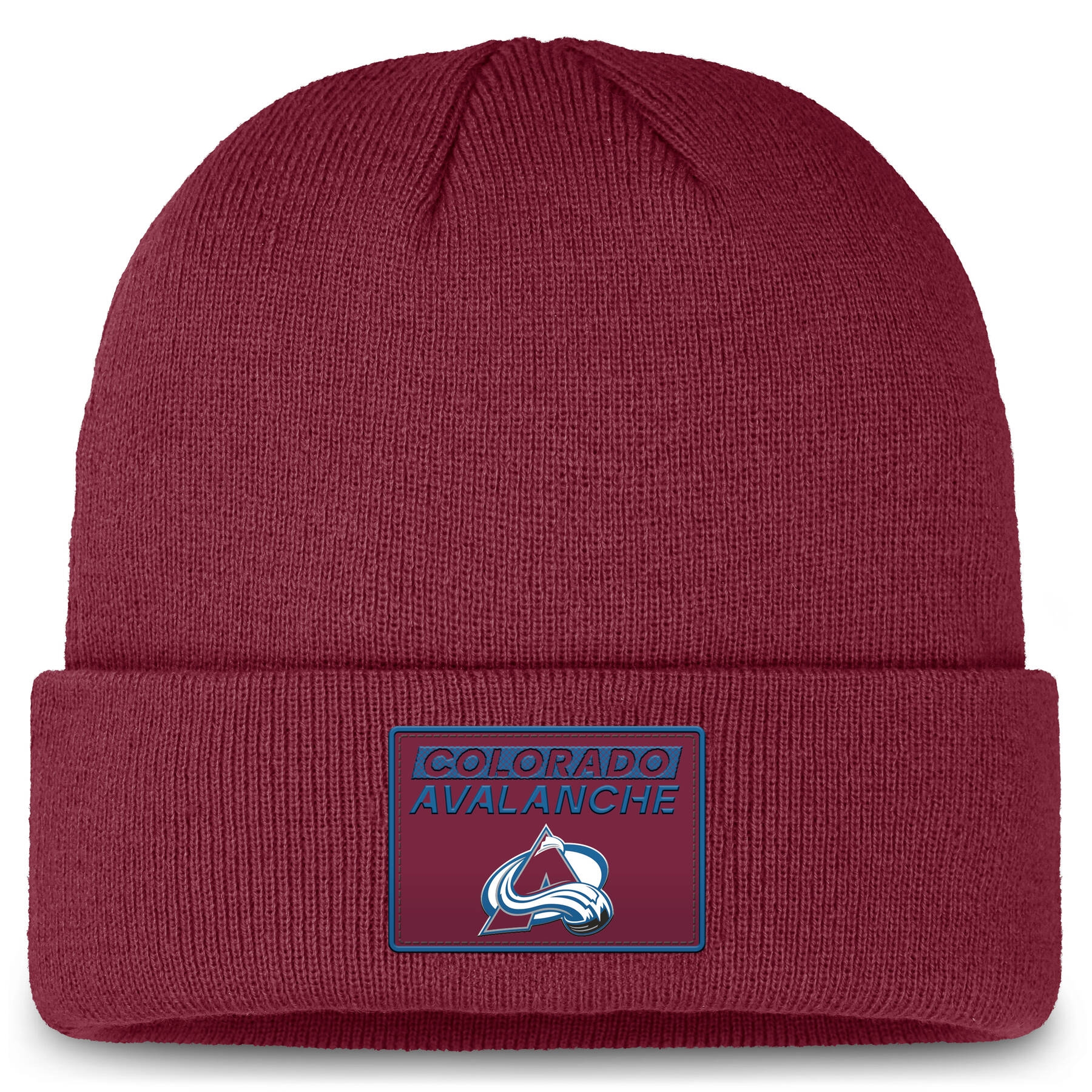 Colorado Avalanche 2024/25 NHL Authentic Pro Beanie Wintermütze Rot